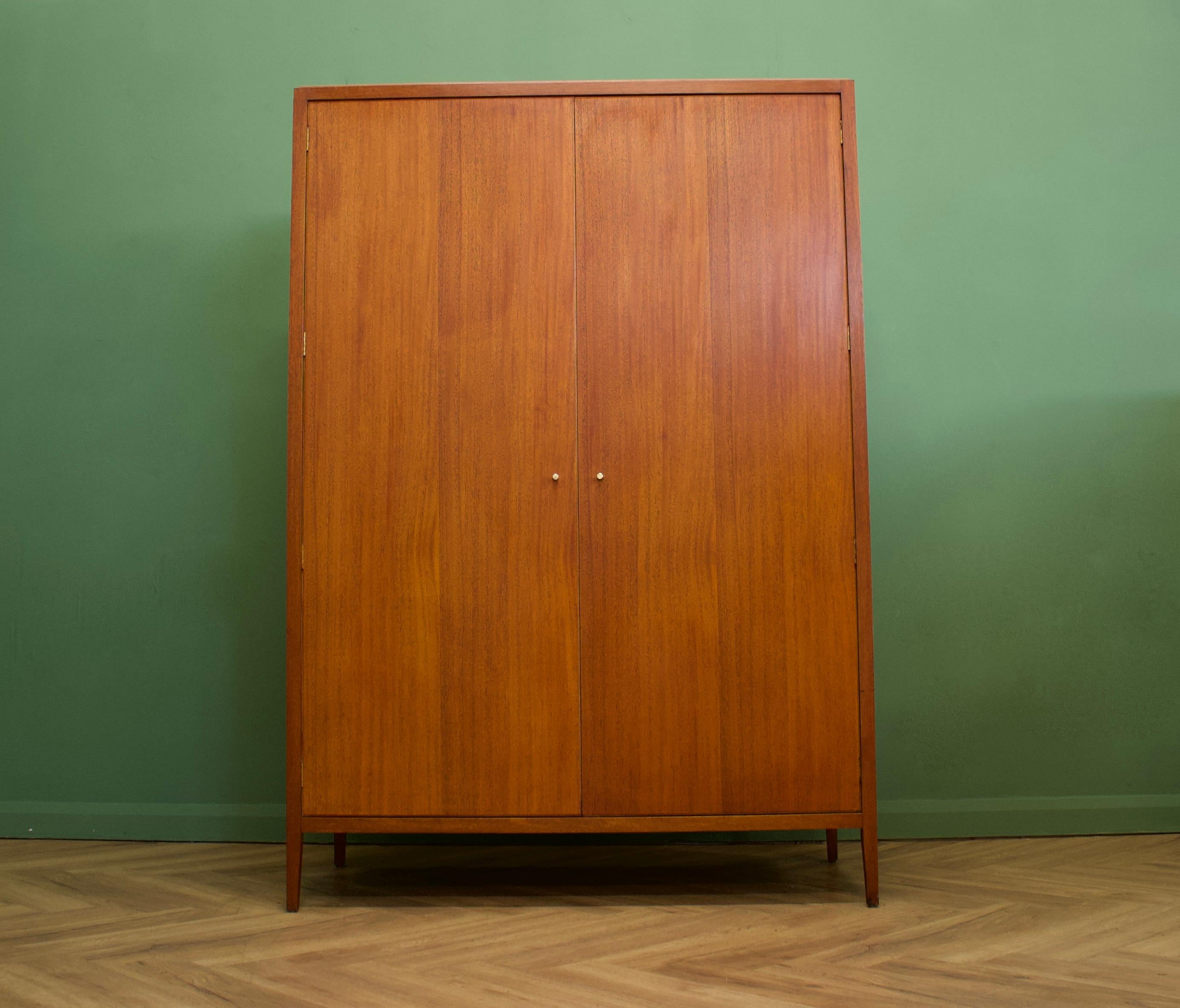 Mid-Century Modern Midcentury Teak Wardrobe from Loughborough for Heals, 1960s