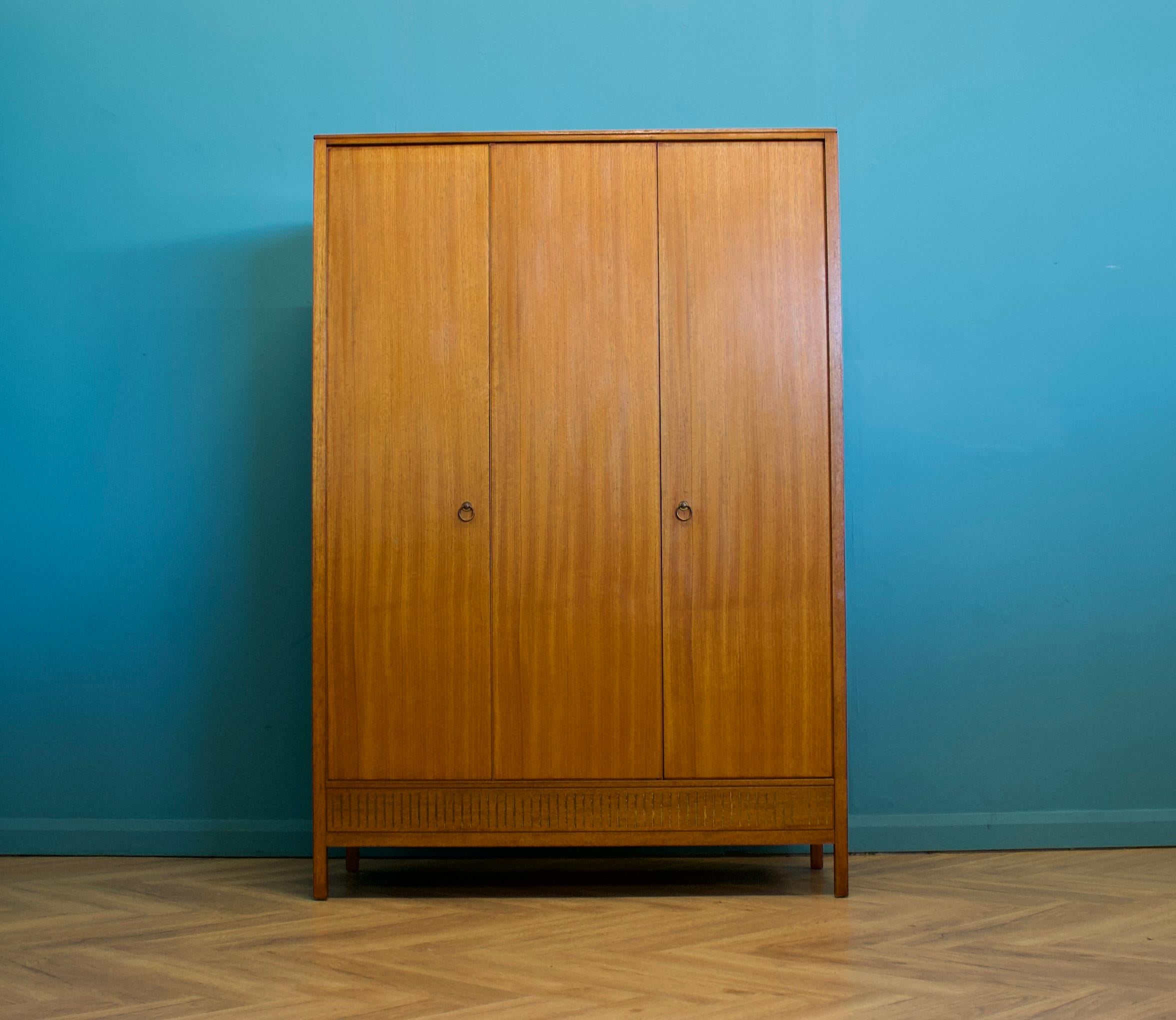 Mid-Century Modern Mid Century Teak Wardrobe from Loughborough for Heals, 1960s