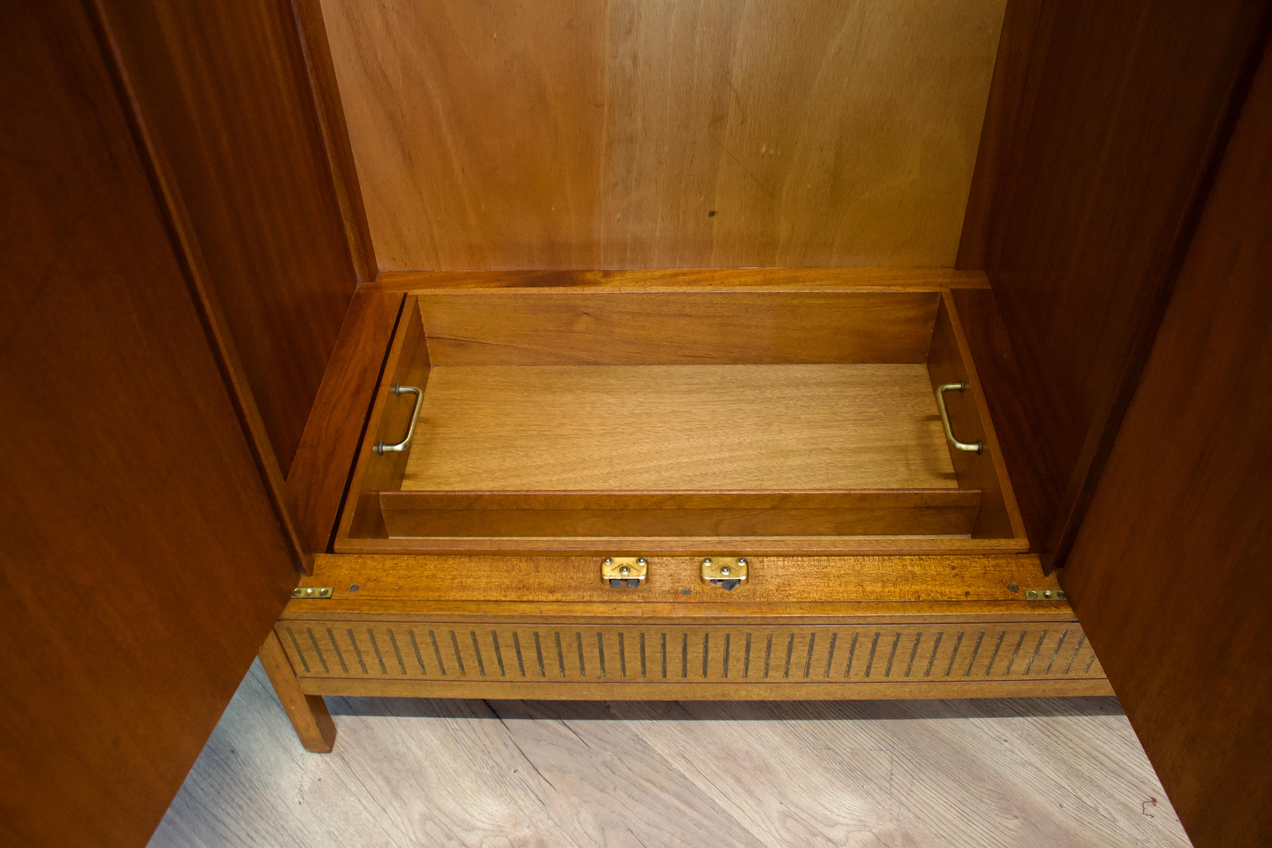 20th Century Mid Century Teak Wardrobe from Loughborough for Heals, 1960s