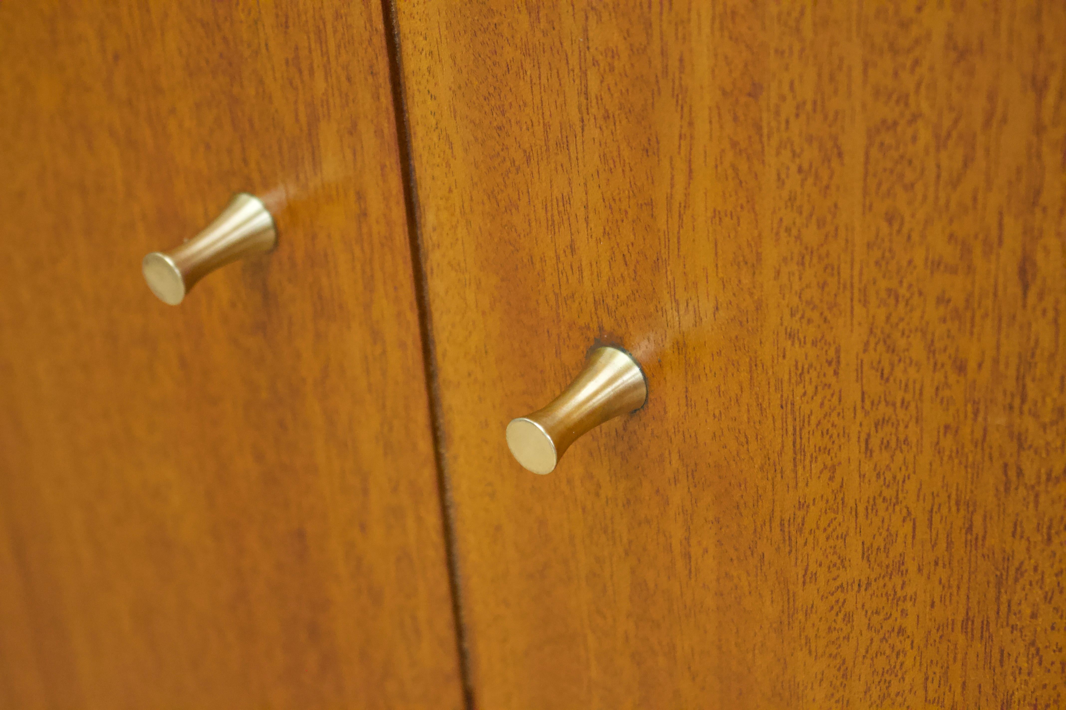 Midcentury Teak Wardrobe from Loughborough for Heals, 1960s 1