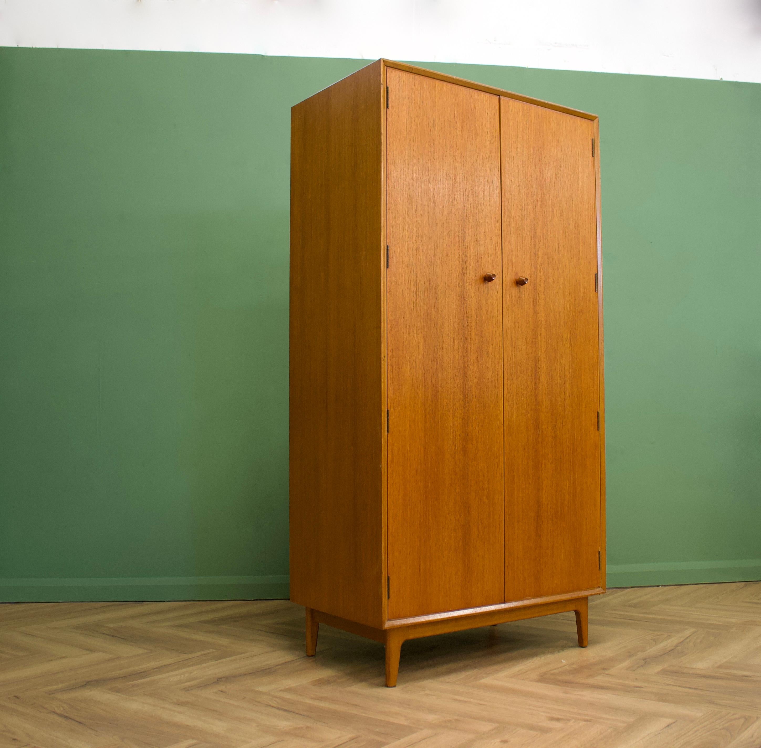 Mid-Century Modern Mid Century Teak Wardrobe from Vesper, 1960s