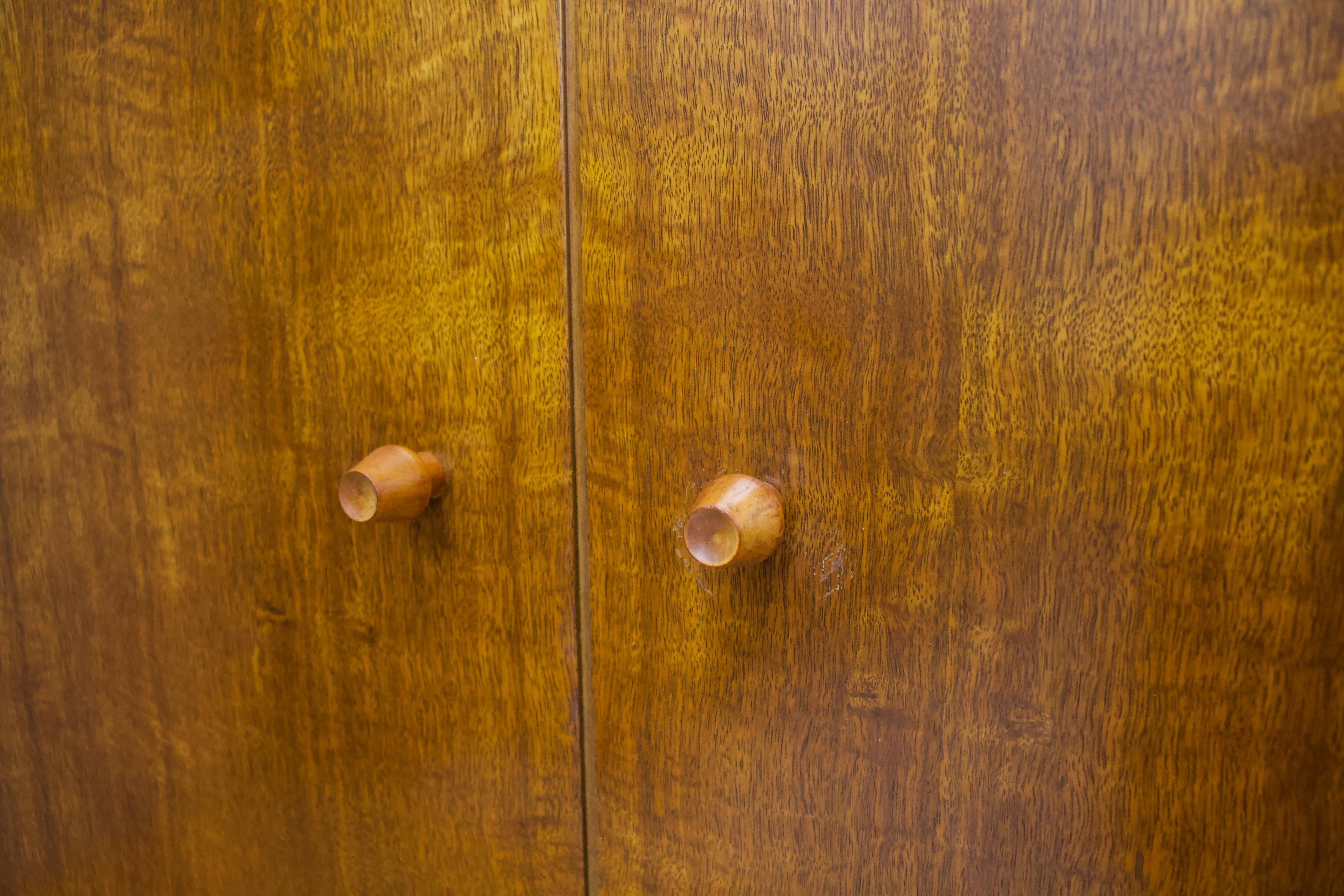 Mid Century Teak Wardrobe from Vesper, 1960s im Angebot 1