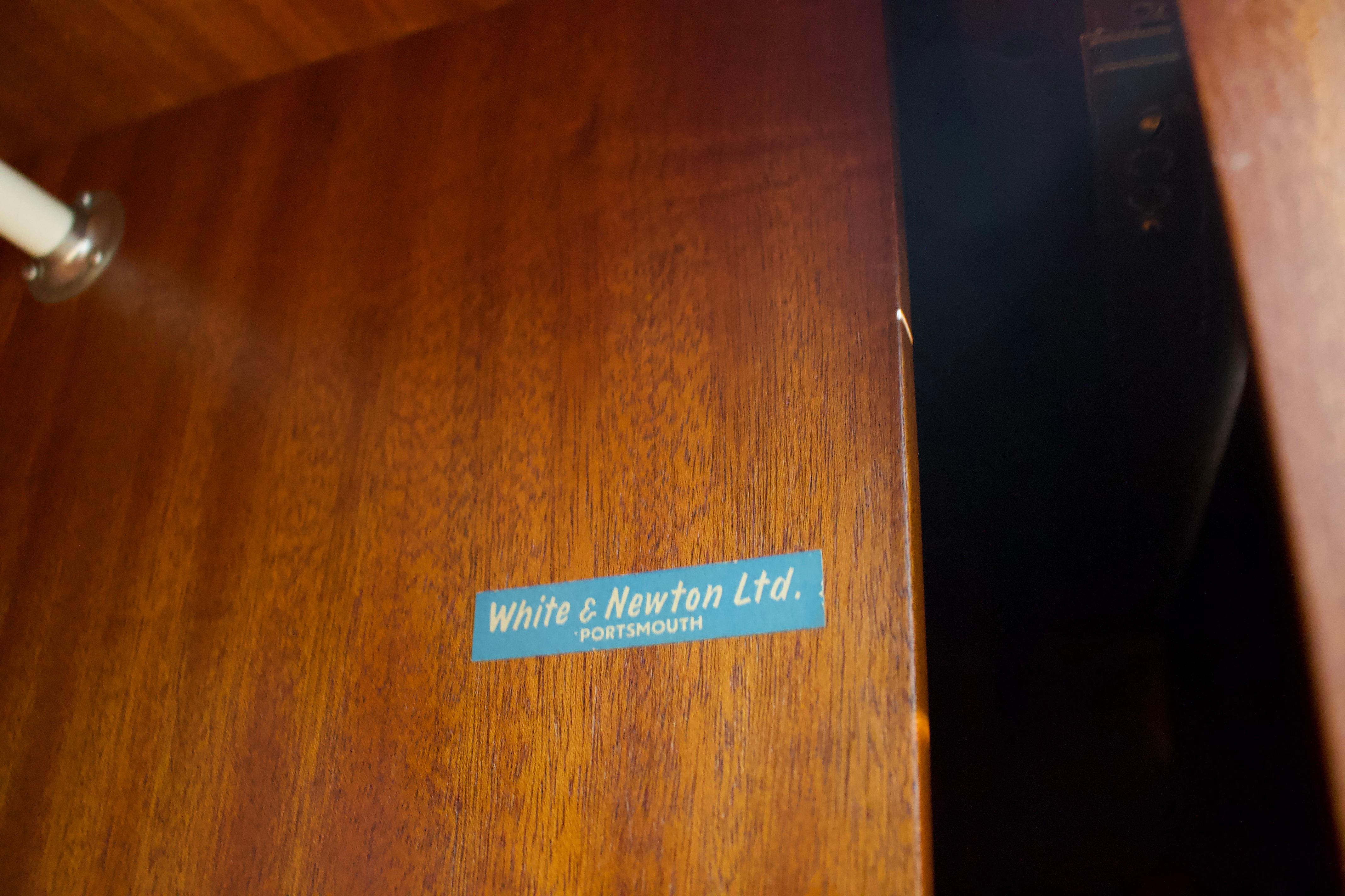 Mid Century Teak Wardrobe from White and Newton, 1960s In Good Condition In South Shields, GB