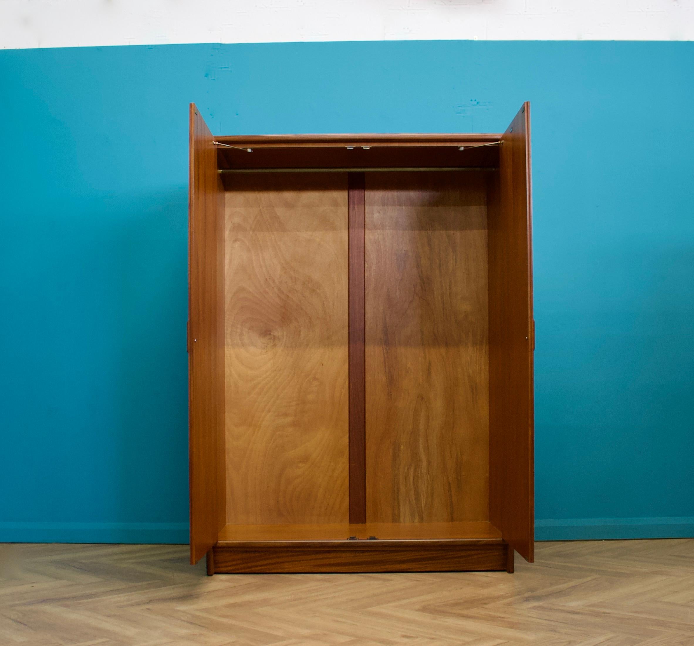 20th Century Mid Century Teak Wardrobe from Younger, 1960s