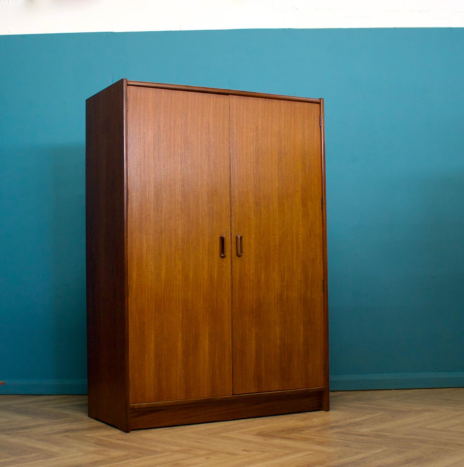 Mid Century Teak Wardrobe from Younger, 1960s 1