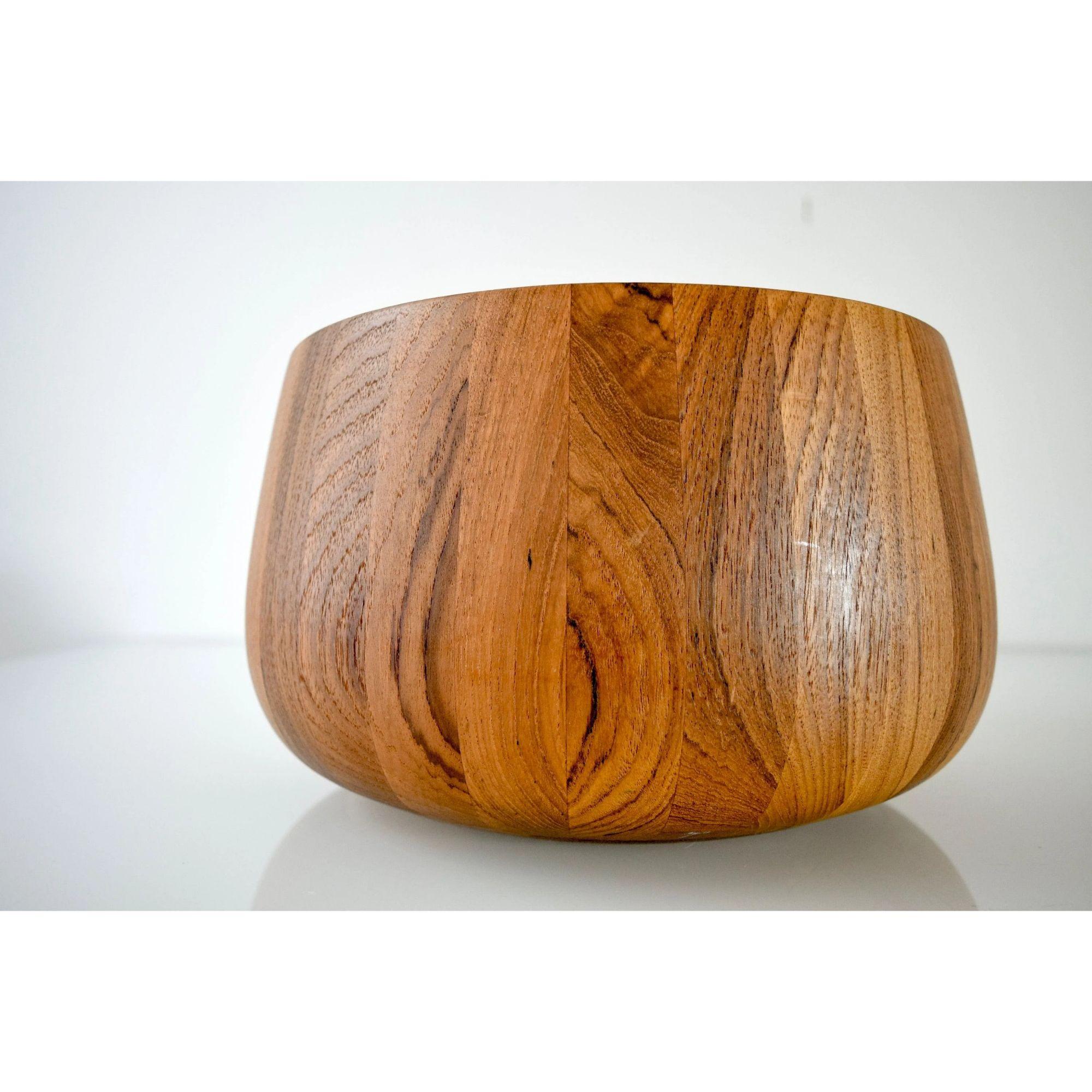 20th Century Mid-century Teak Wood Decorative Bowl by Dansk