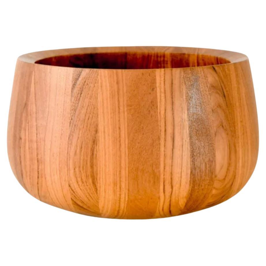 Mid-century Teak Wood Decorative Bowl by Dansk