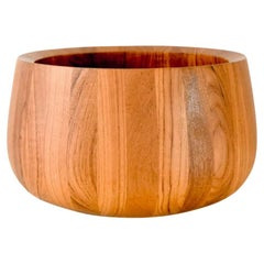 Mid-century Teak Wood Decorative Bowl by Dansk
