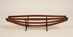 Midcentury Teak Wood Fruit Basket