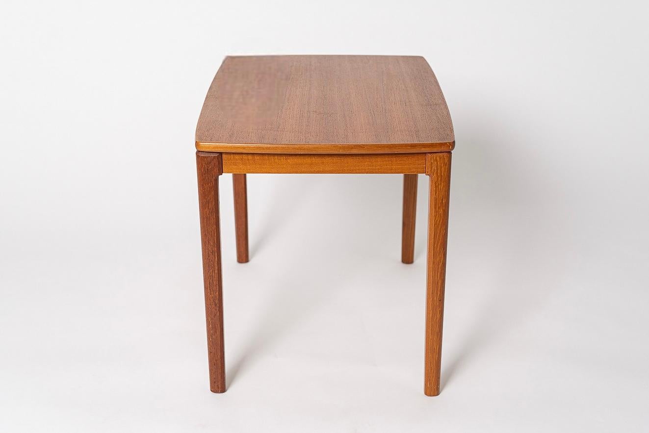 Mid Century Teak Wood Side Table in by Albert Larsson, 1968 For Sale 1