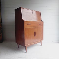 Mid Century Teak Writing Desk / Bureau by Jentique, 1960s