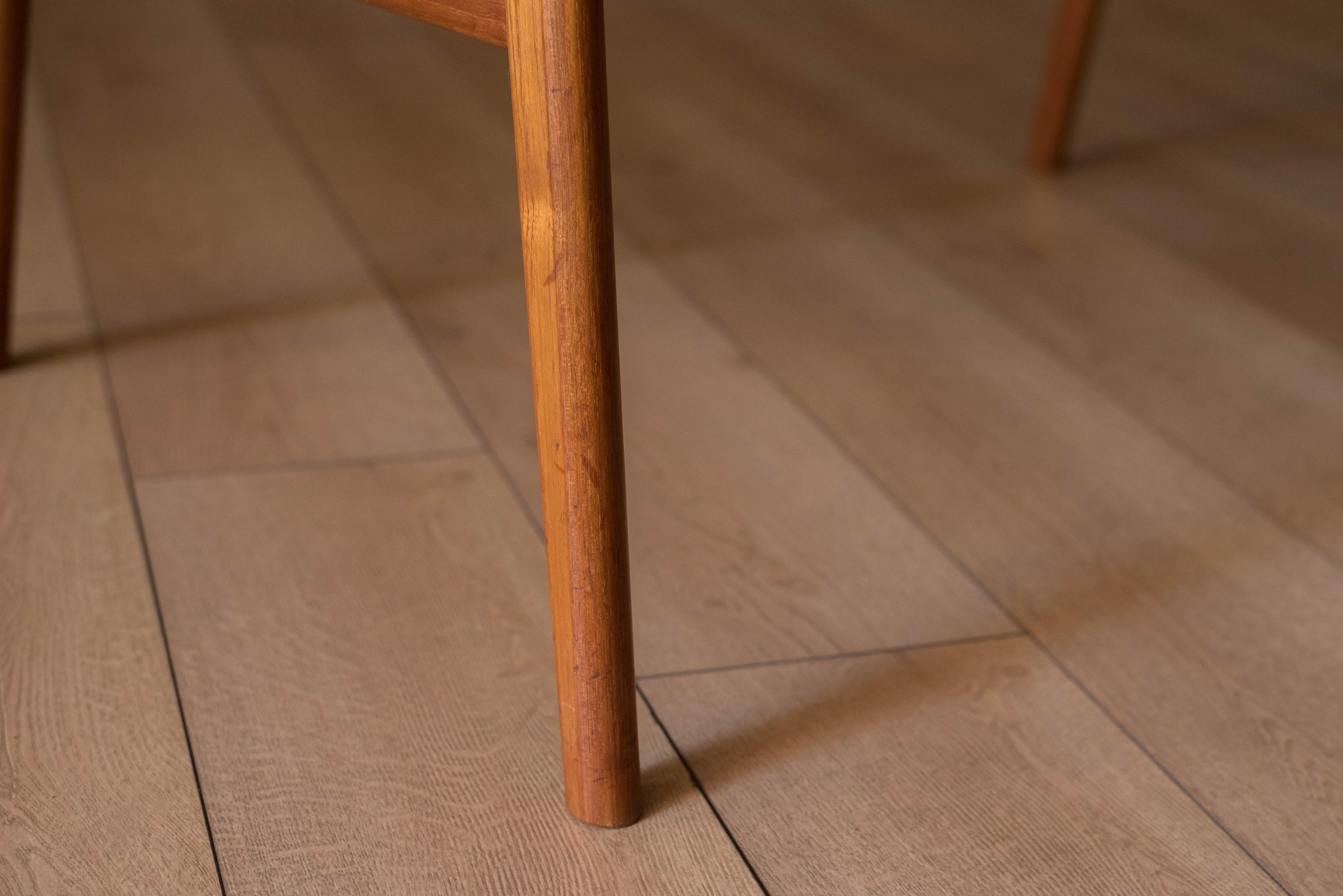 Scrivania in teak di metà secolo di Arne Wahl Iversen per Vinde Møbelfabrik in vendita 9