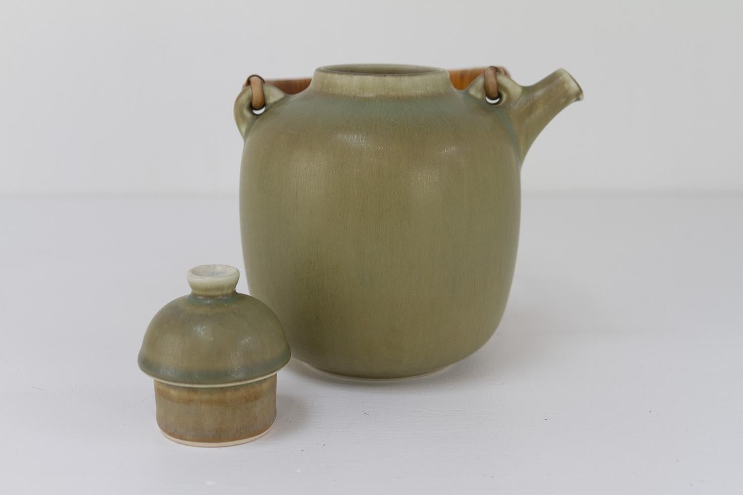 Ceramica Teiera di metà secolo di Frode Bahnsen per Palshus, anni '60. in vendita
