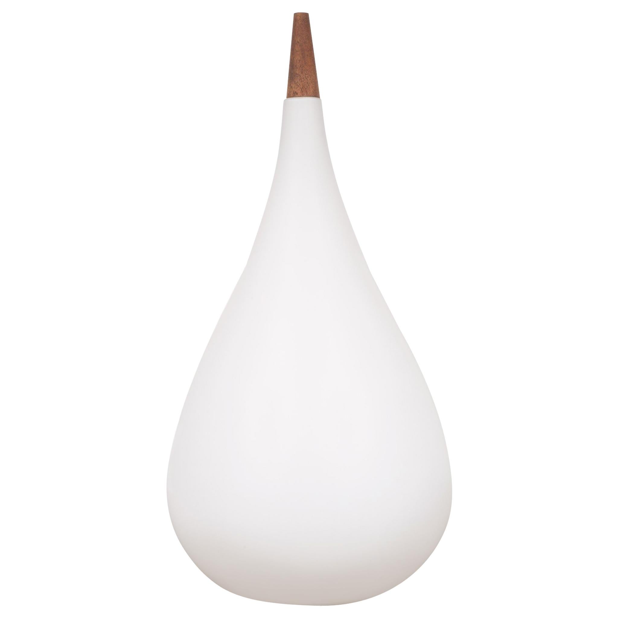 Midcentury Tear Drop Pendant by Holmgaard, Denmark, circa 1960