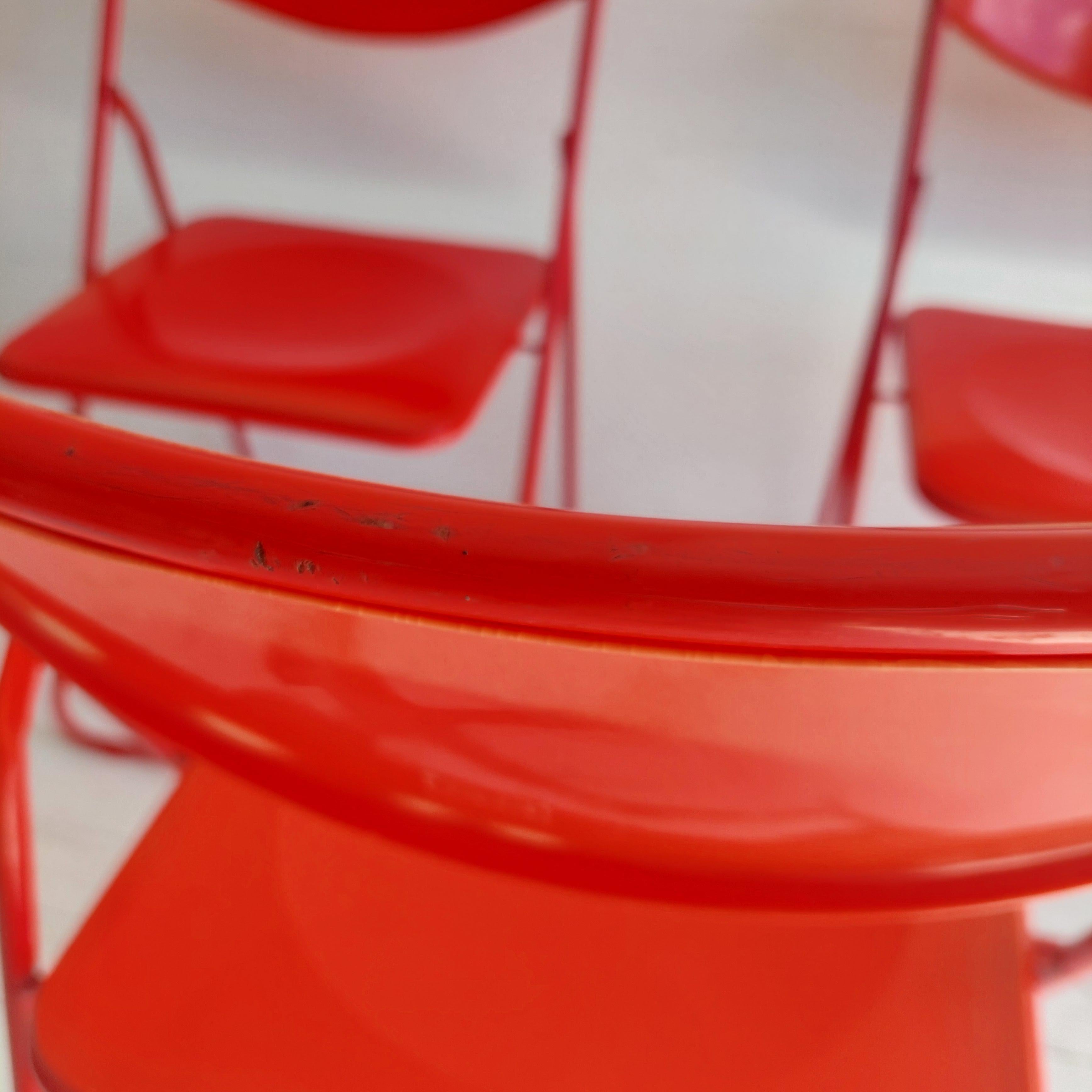Mid Century Ted Folding Chairs By Niels Gammelgaard For Ikea, 1970s, Set Of 3 5