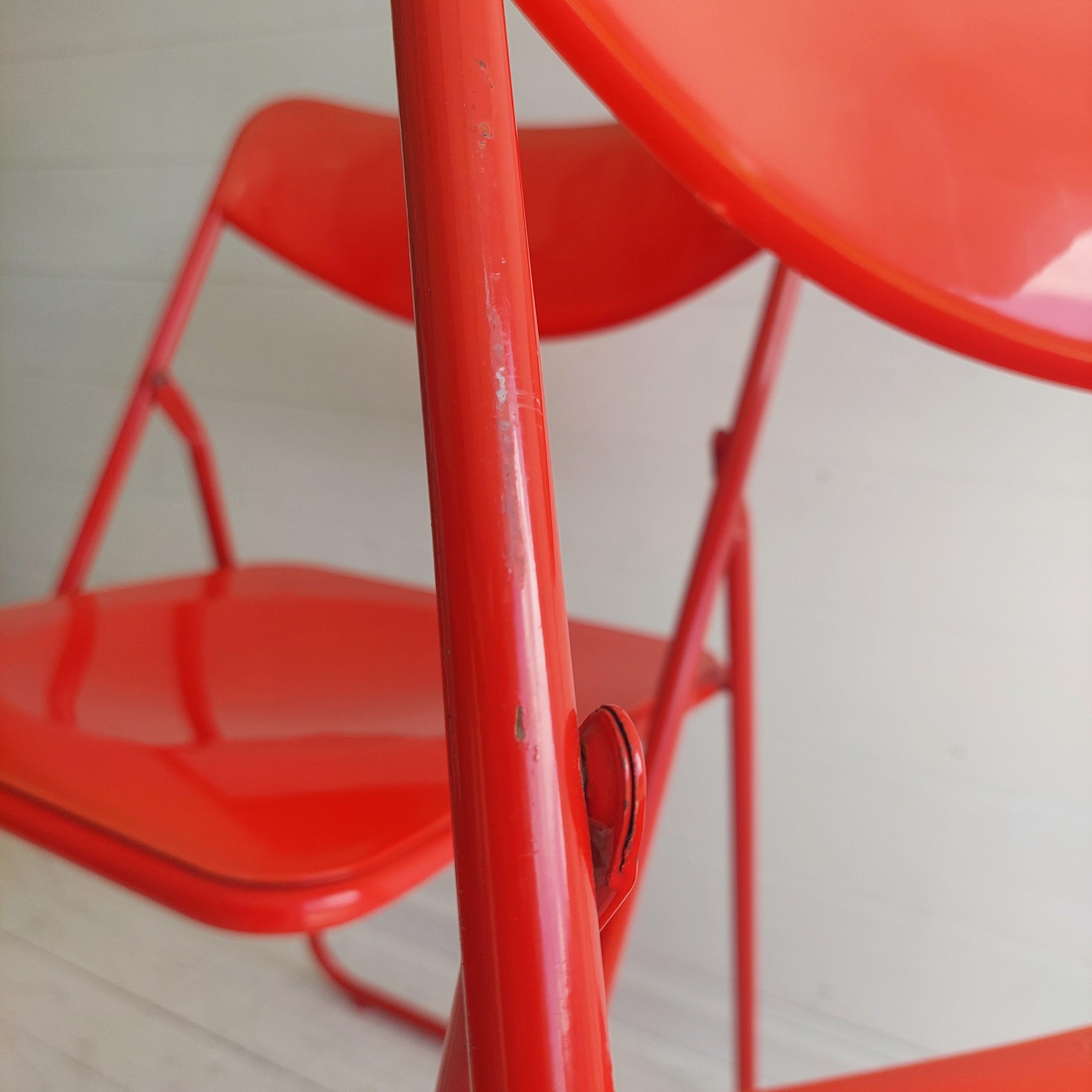 Mid Century Ted Folding Chairs By Niels Gammelgaard For Ikea, 1970s, Set Of 3 9