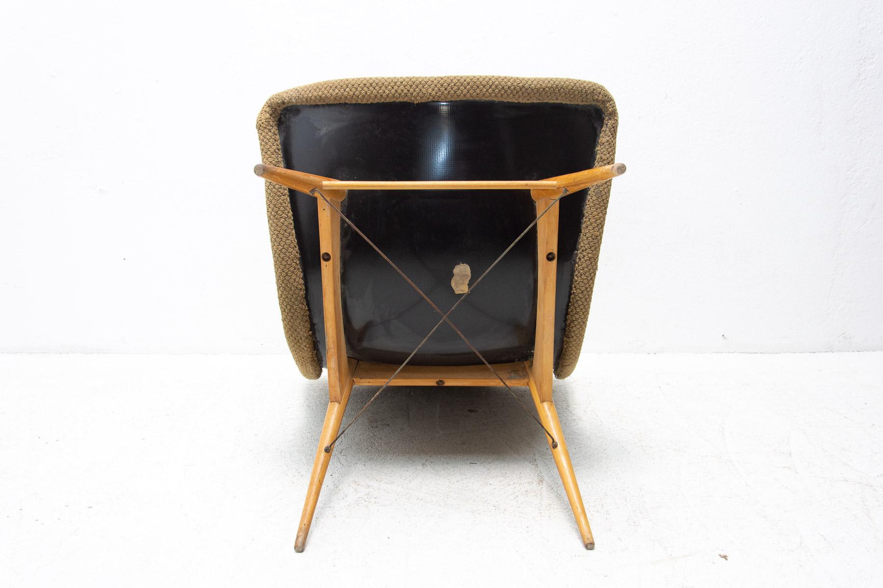 Mid-Century Television Chair by Miroslav Navratil, 1950's 2