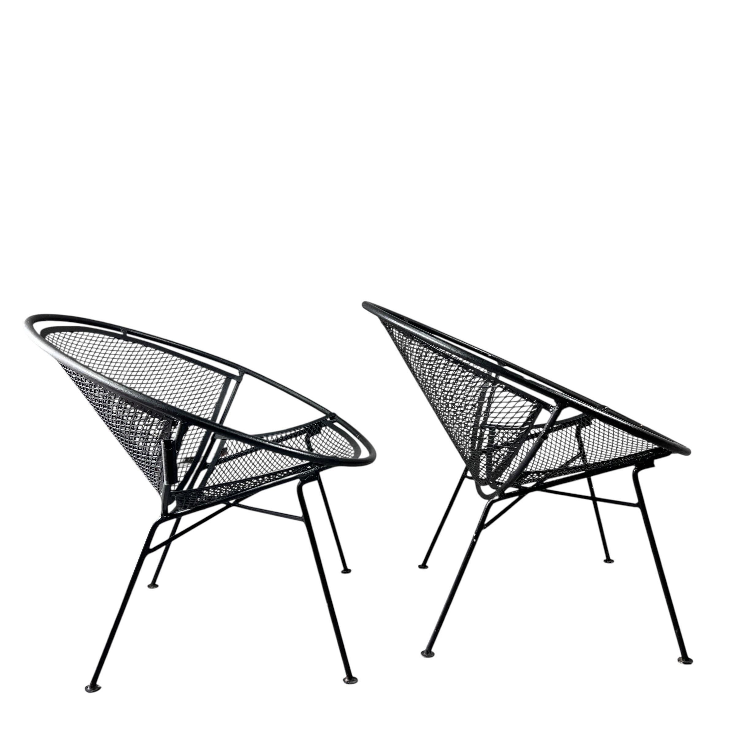 Mid-Century moderno Sedie da salotto di metà secolo Tempestini per Salterini 