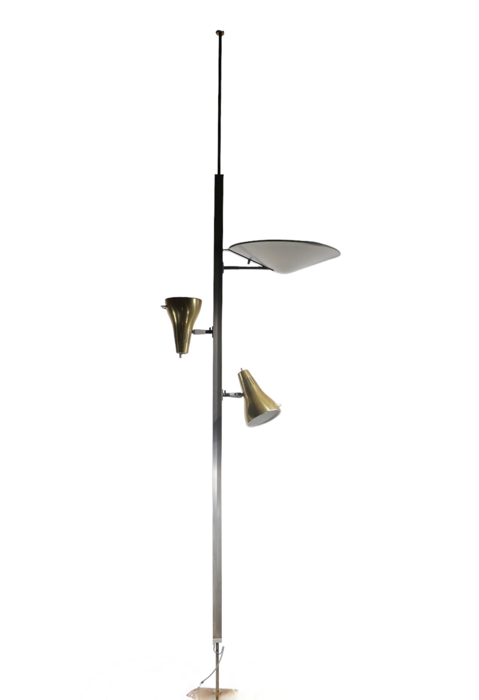 Mid-Century Modern Mid Century Lytespan Tension Floor Lamp By Thurston for Lightolier c 1950/1960's For Sale