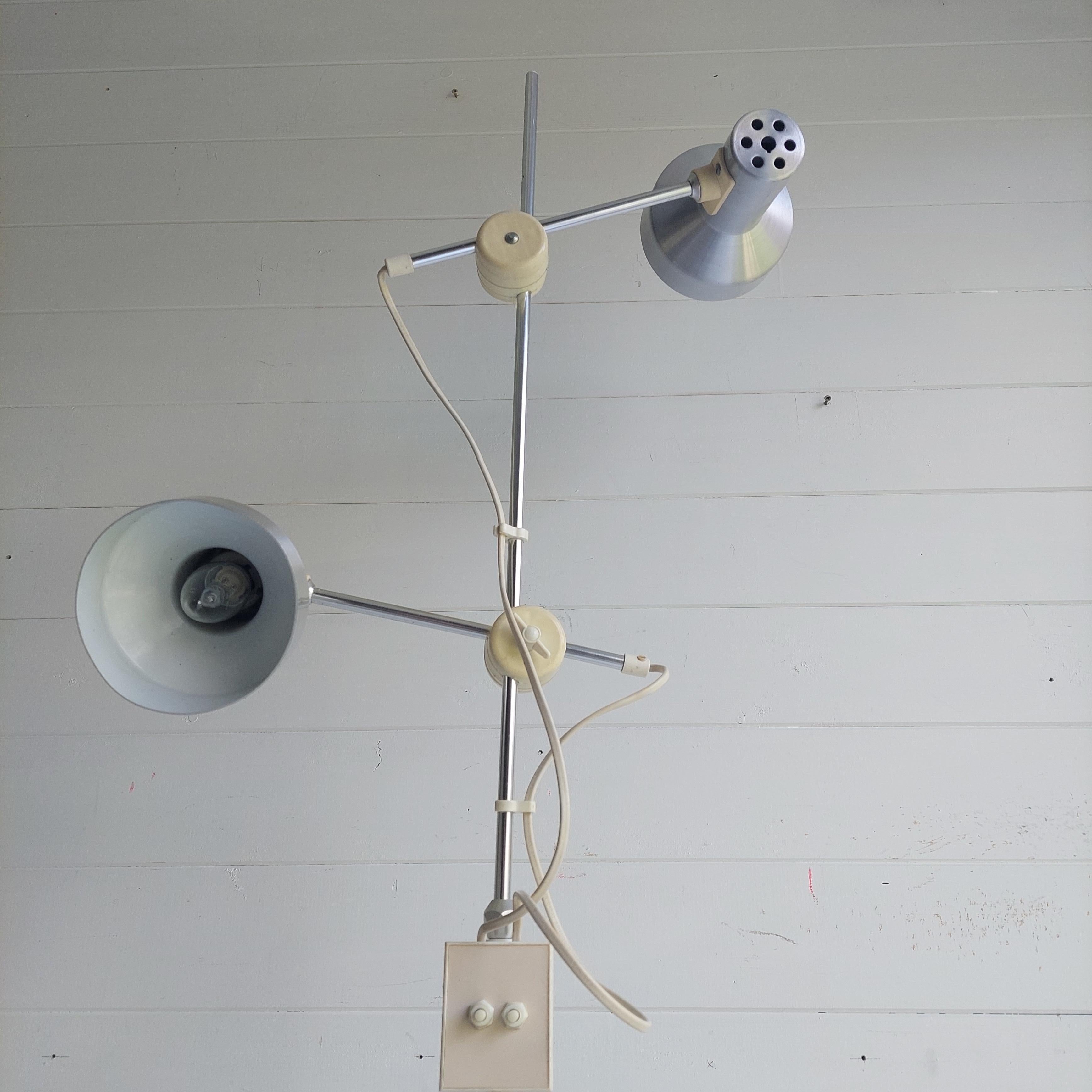 Mid century Terence Conran Floor lamp adjustable Maclamp for Habitat 1970s For Sale 8