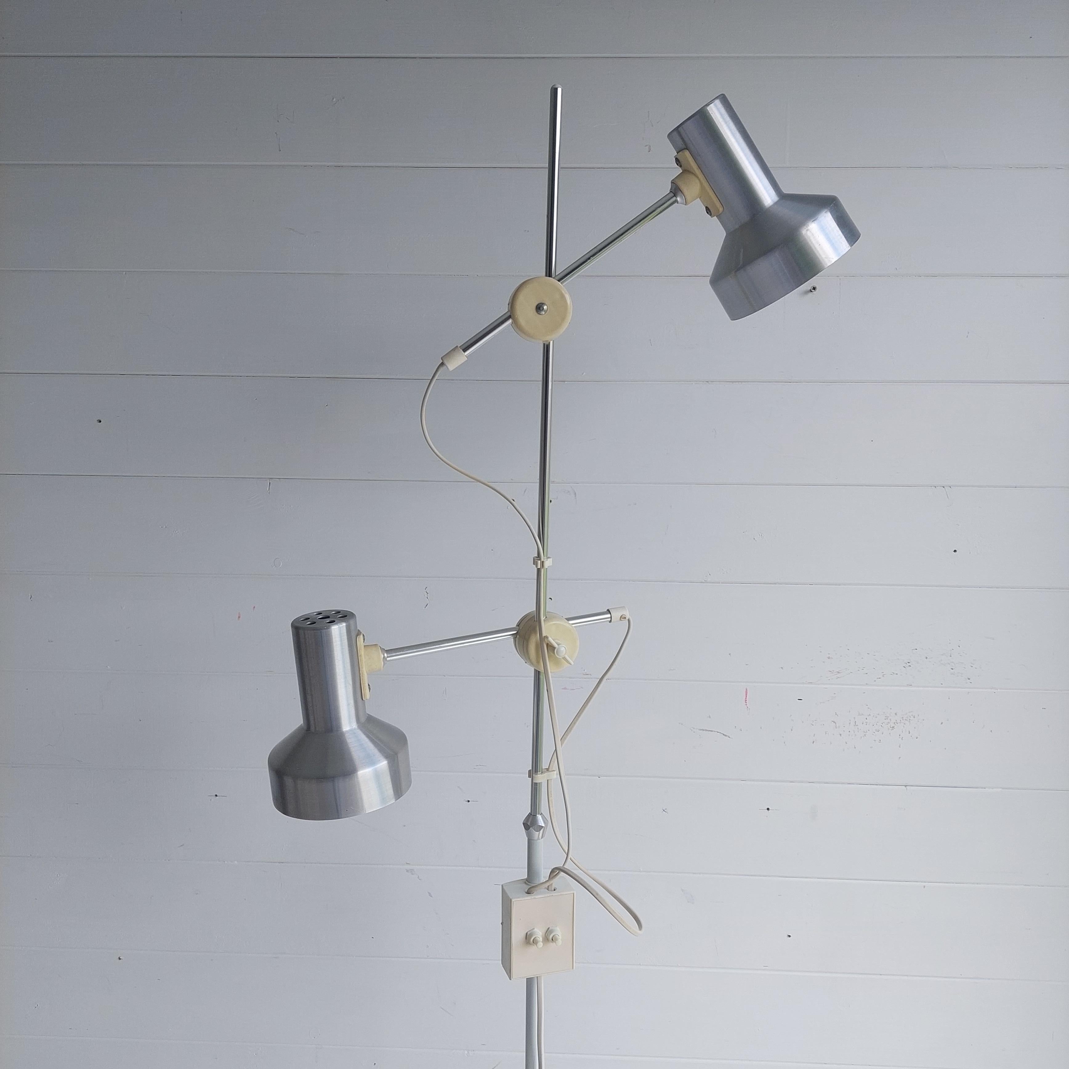 British Mid century Terence Conran Floor lamp adjustable Maclamp for Habitat 1970s For Sale