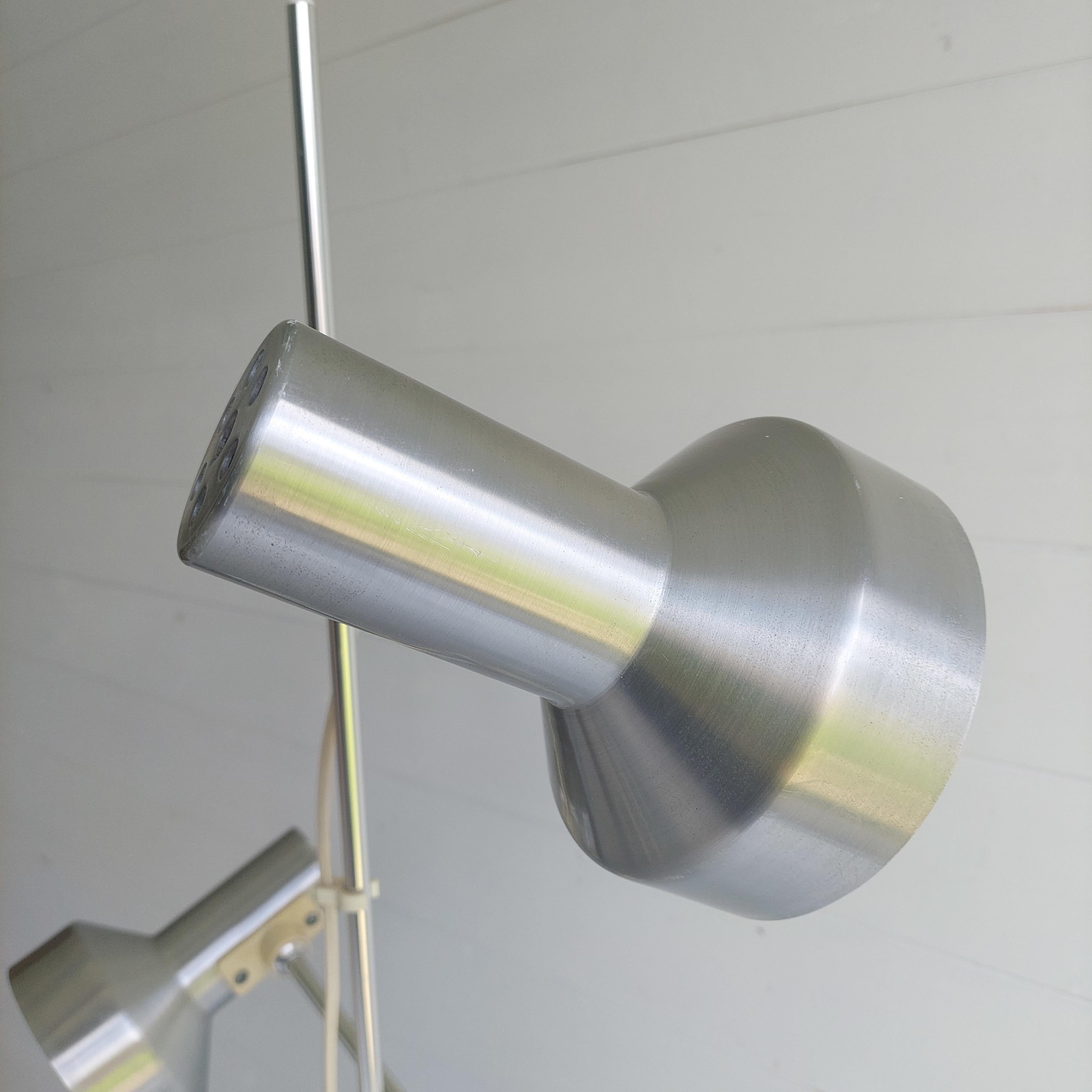 Aluminum Mid century Terence Conran Floor lamp adjustable Maclamp for Habitat 1970s For Sale