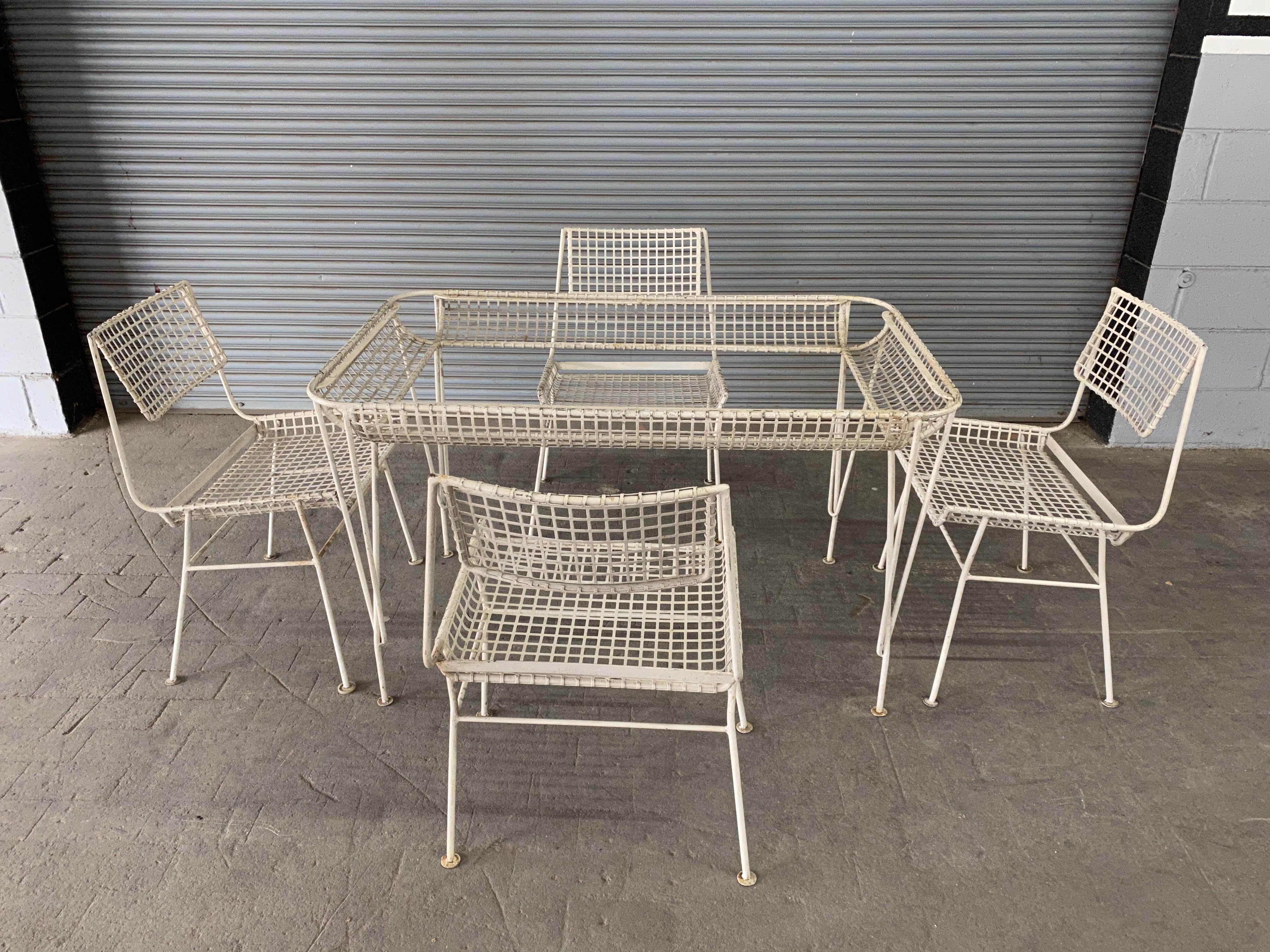 Mid-Century Terrace Dining Set 5