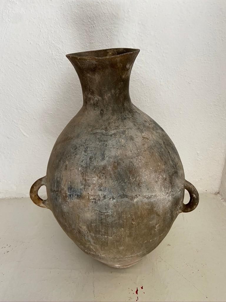 Hand-Crafted Midcentury Terracotta Water Jug from Mexico