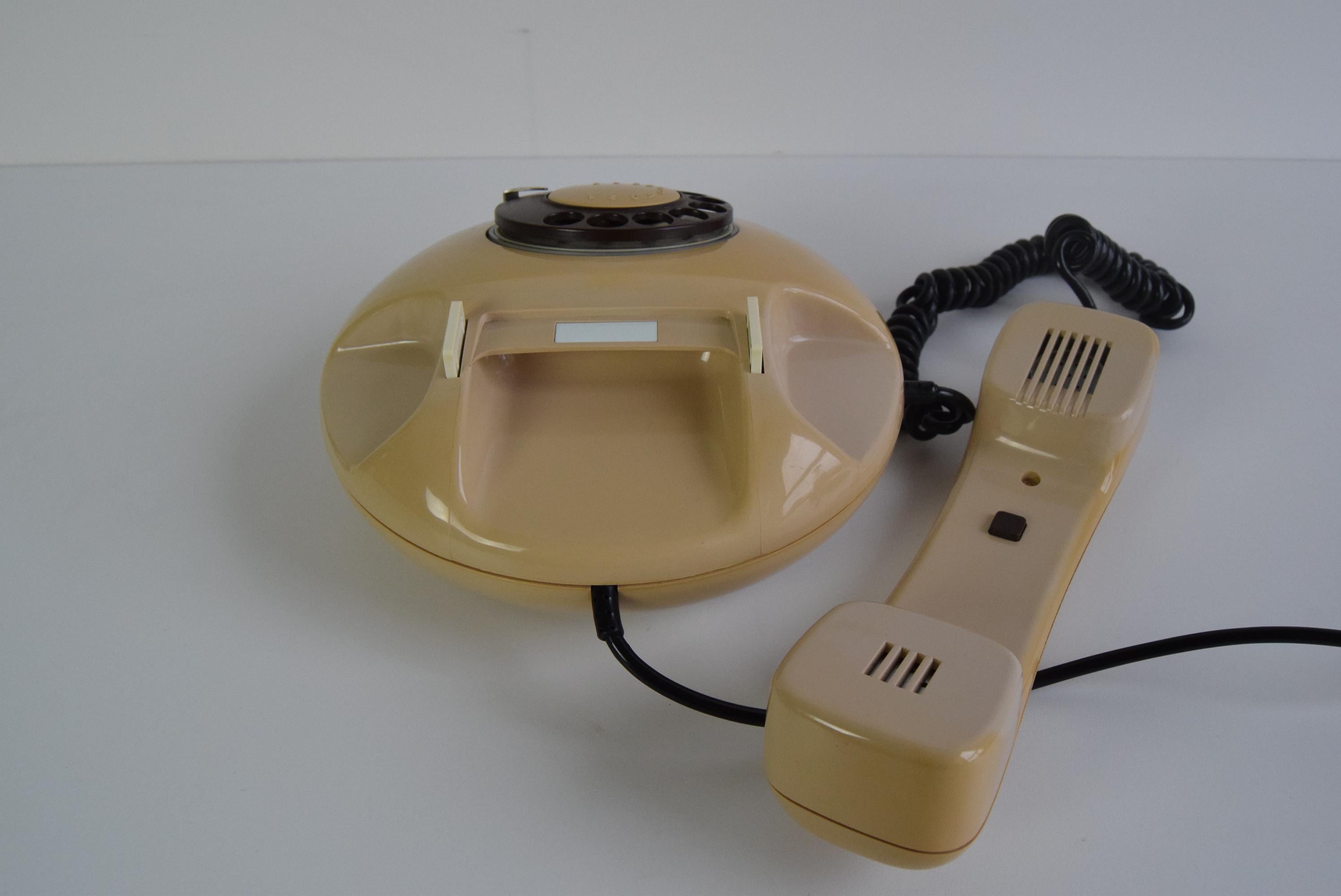 Mid-century Tesla Phone, 1980s, Czechoslovakia For Sale 4