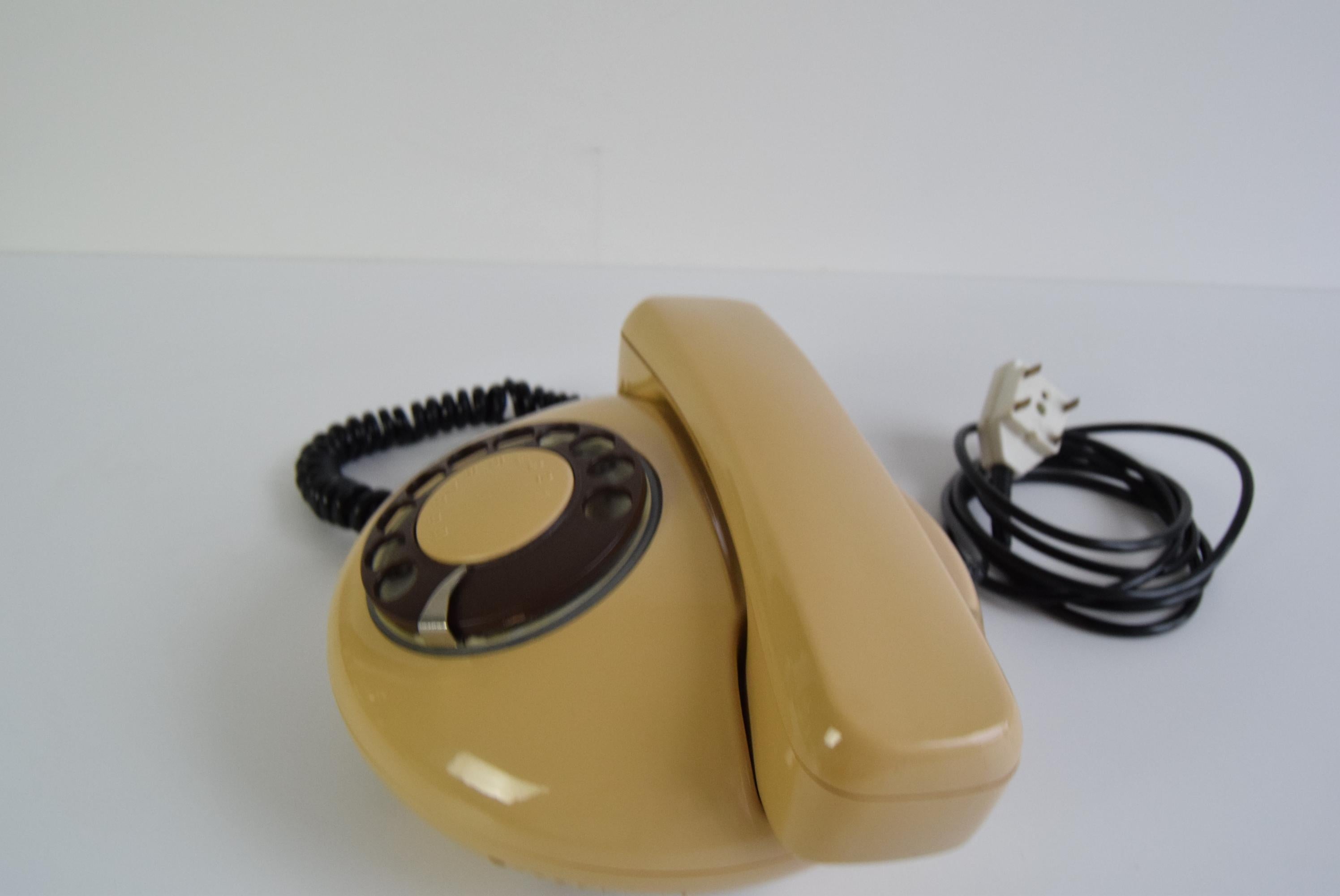 Mid-century Tesla Phone, 1980s, Czechoslovakia For Sale 1