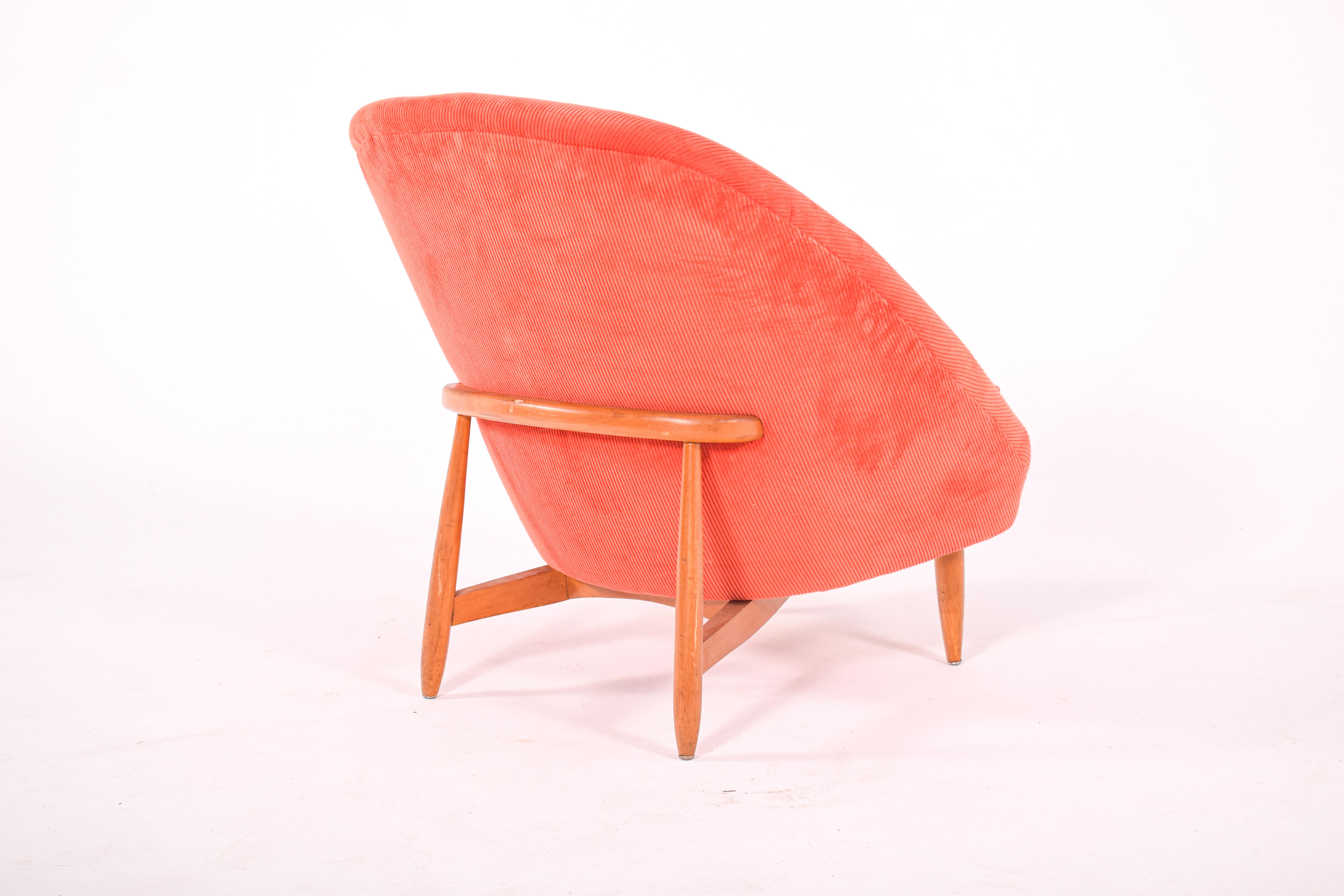 Dutch Mid Century Theo Ruth Armchair Model 115 for Artiford