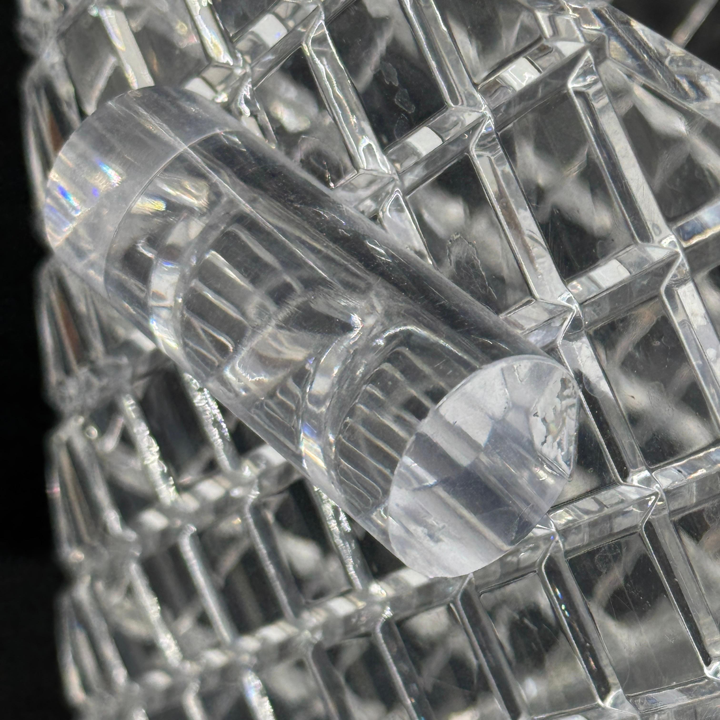 Secchiello per il ghiaccio in lucite spessa di metà secolo con manici Articoli da bar in vendita 6