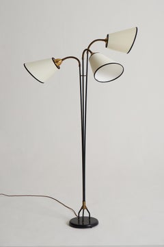 Mid-Century Three-Arm Floor Lamp