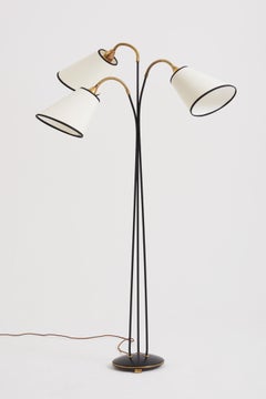 Mid-Century Three-Arm Floor Lamp