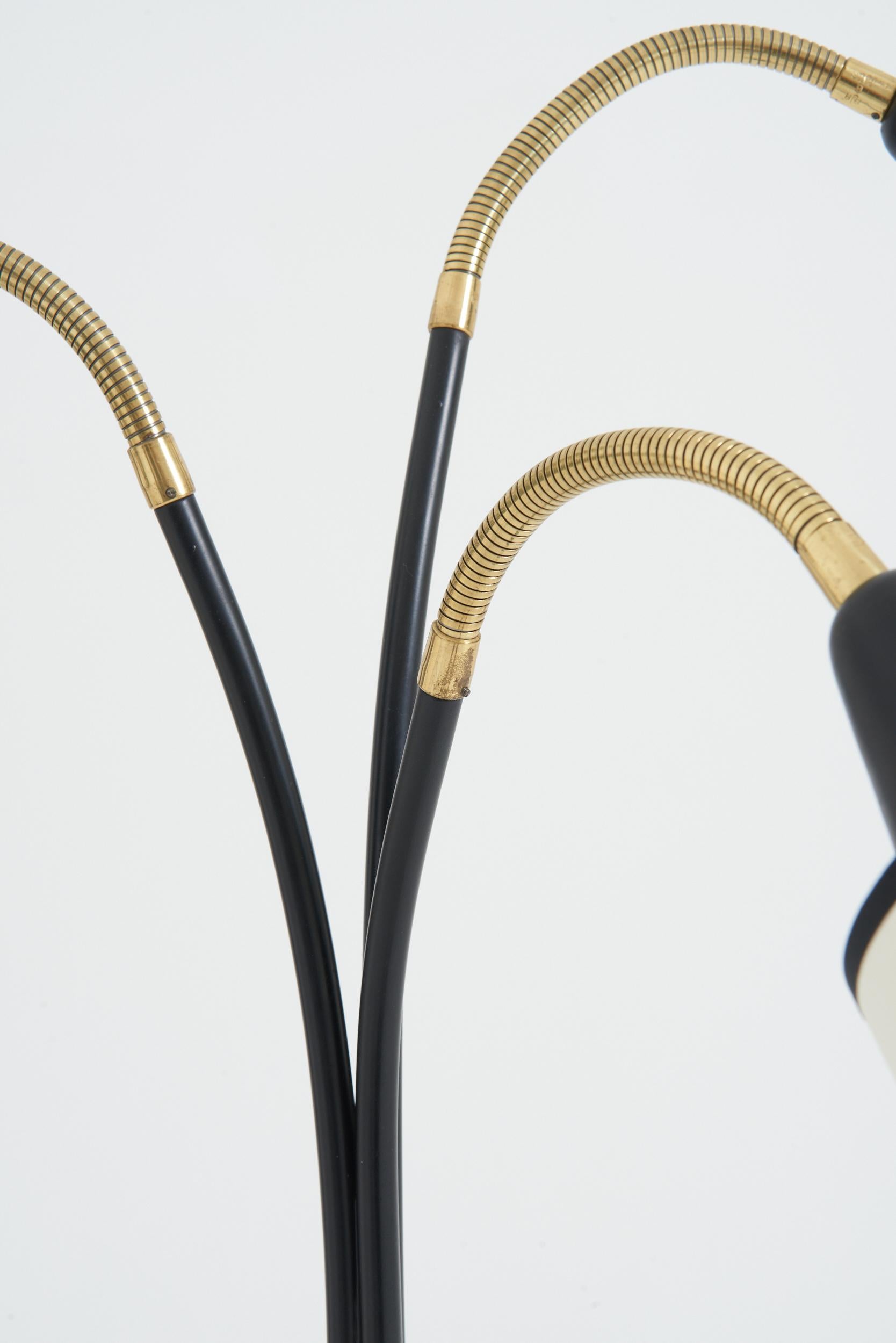 Mid-Century Modern Mid-Century Three-Arm Floor Lamp