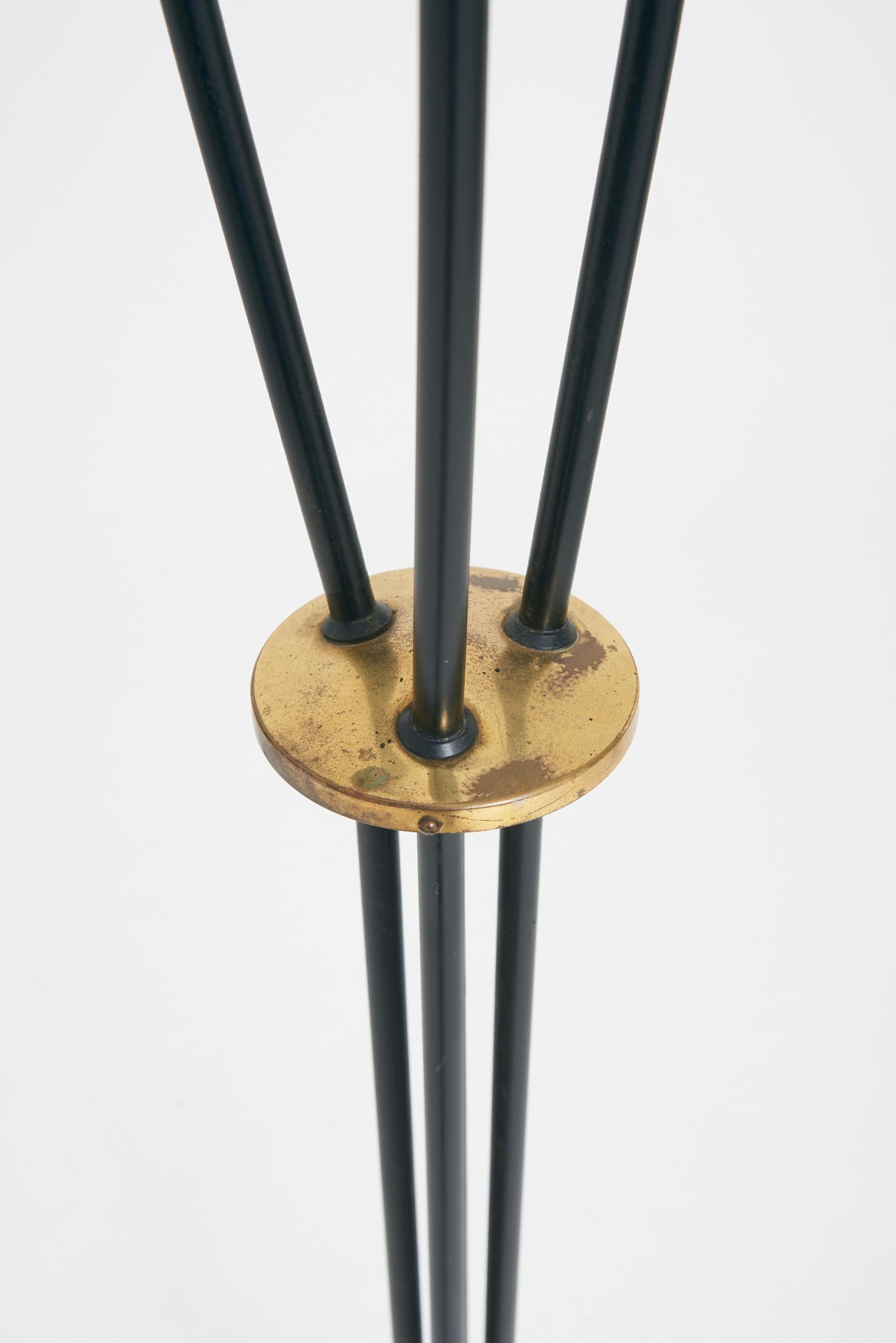 Mid-Century Modern Mid-Century Three-Arm Floor Lamp