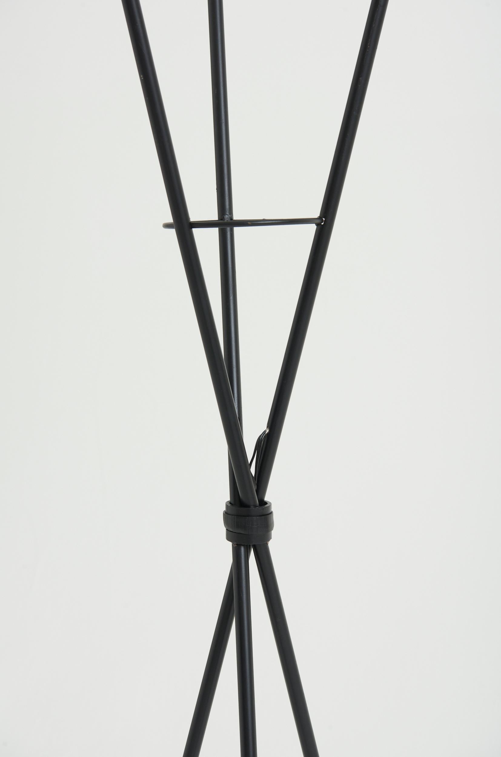 French Mid-Century Three-Arm Floor Lamp