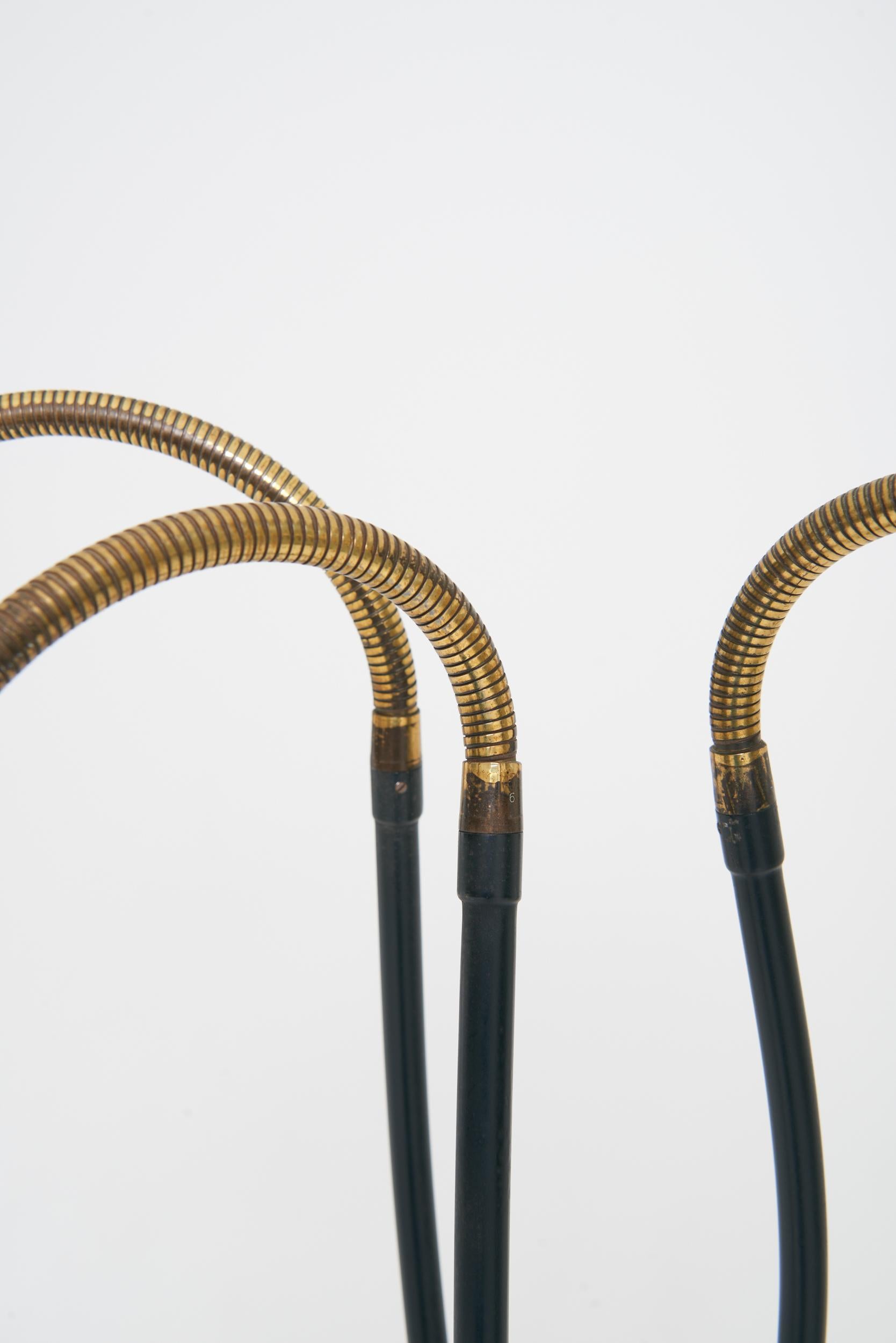Mid-20th Century Mid-Century Three-Arm Floor Lamp