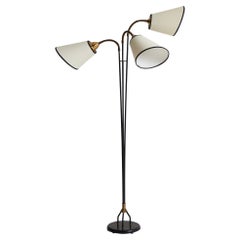 Mid-Century Three-Arm Floor Lamp