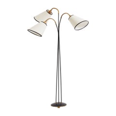 Mid-Century Three-Arm Floor Lamp
