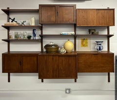 Mid-Century Three Bay Wall Unit by Regner Christensen