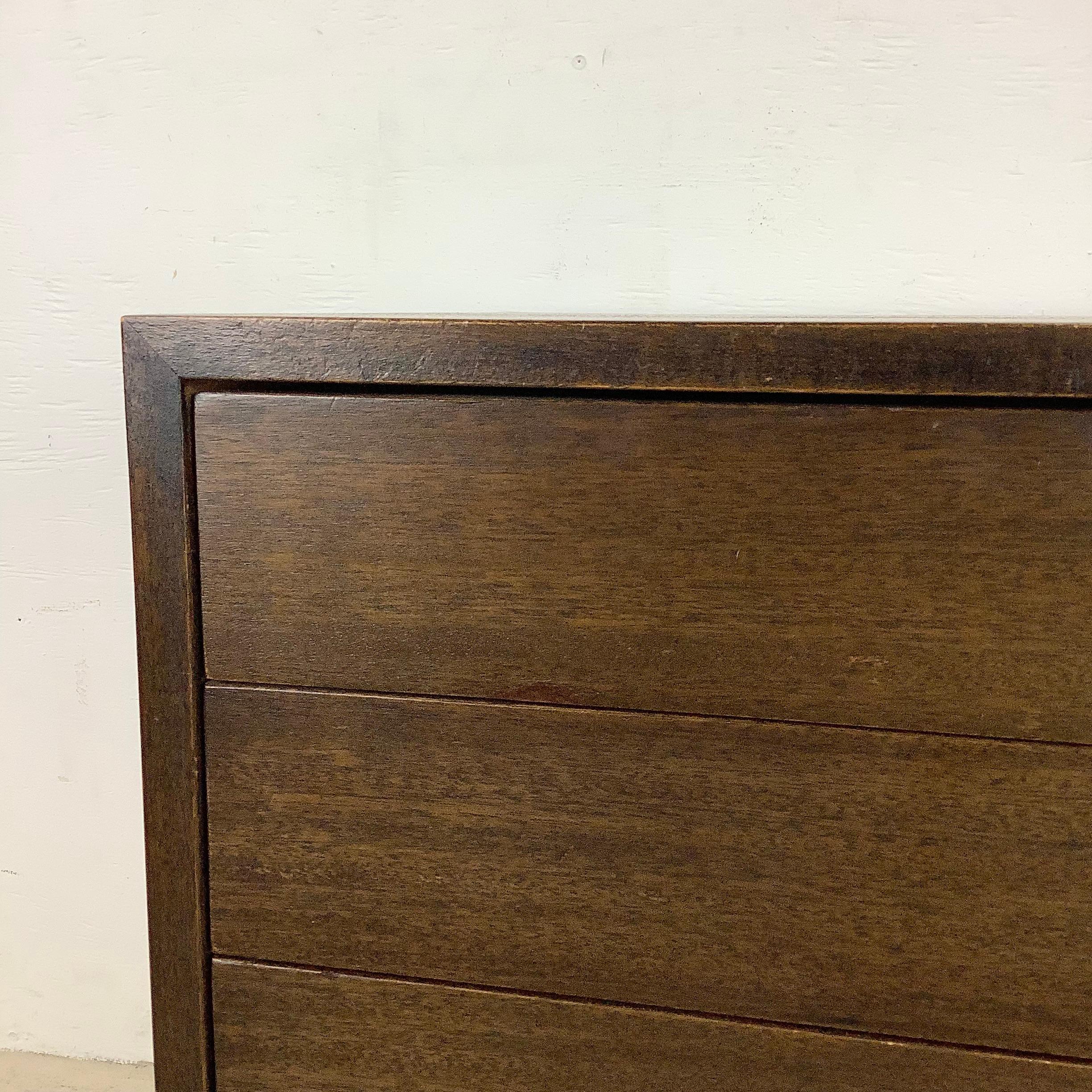 Mid-Century Three Drawer Bedside Dresser by Harvey Probber For Sale 4