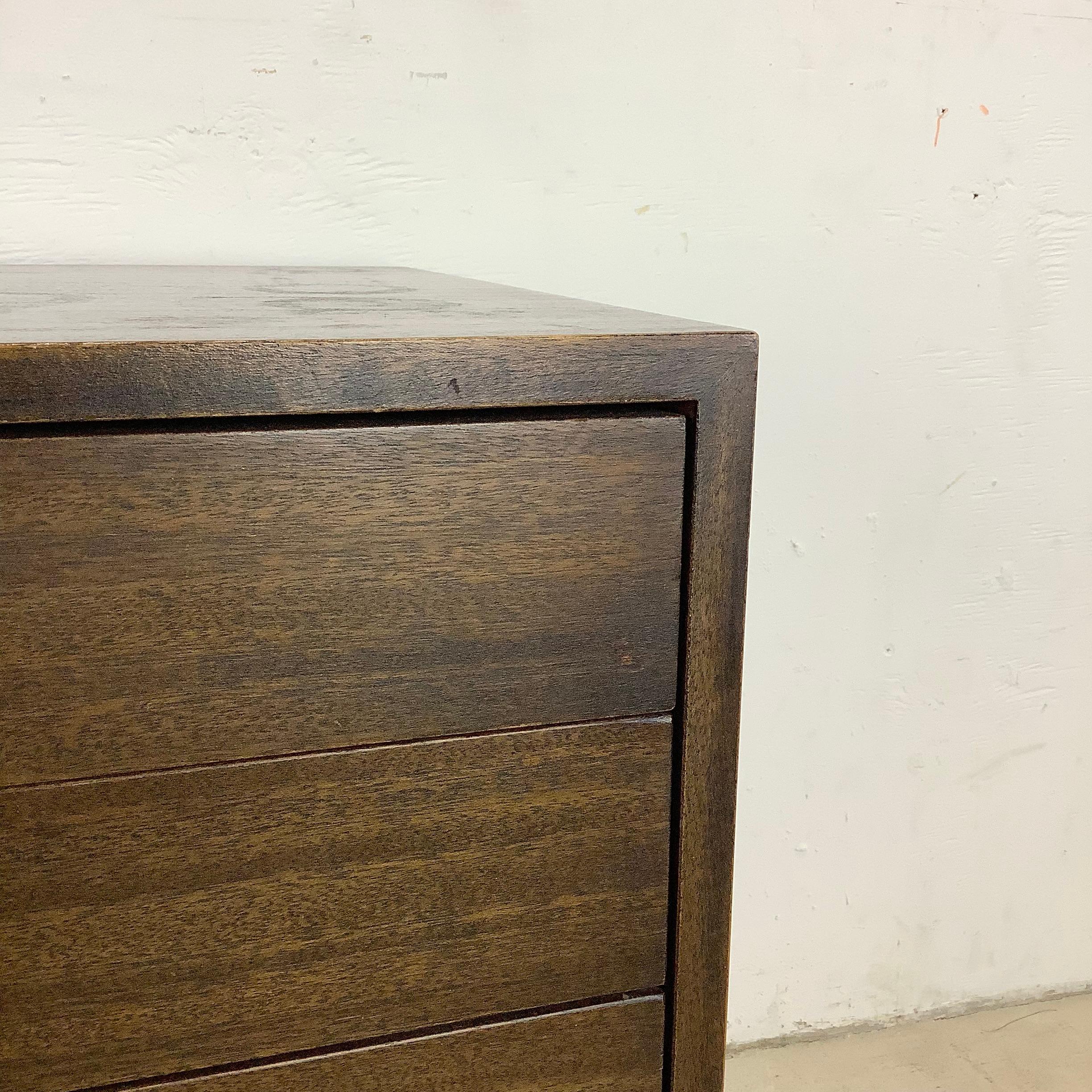 Mid-Century Three Drawer Bedside Dresser by Harvey Probber For Sale 5