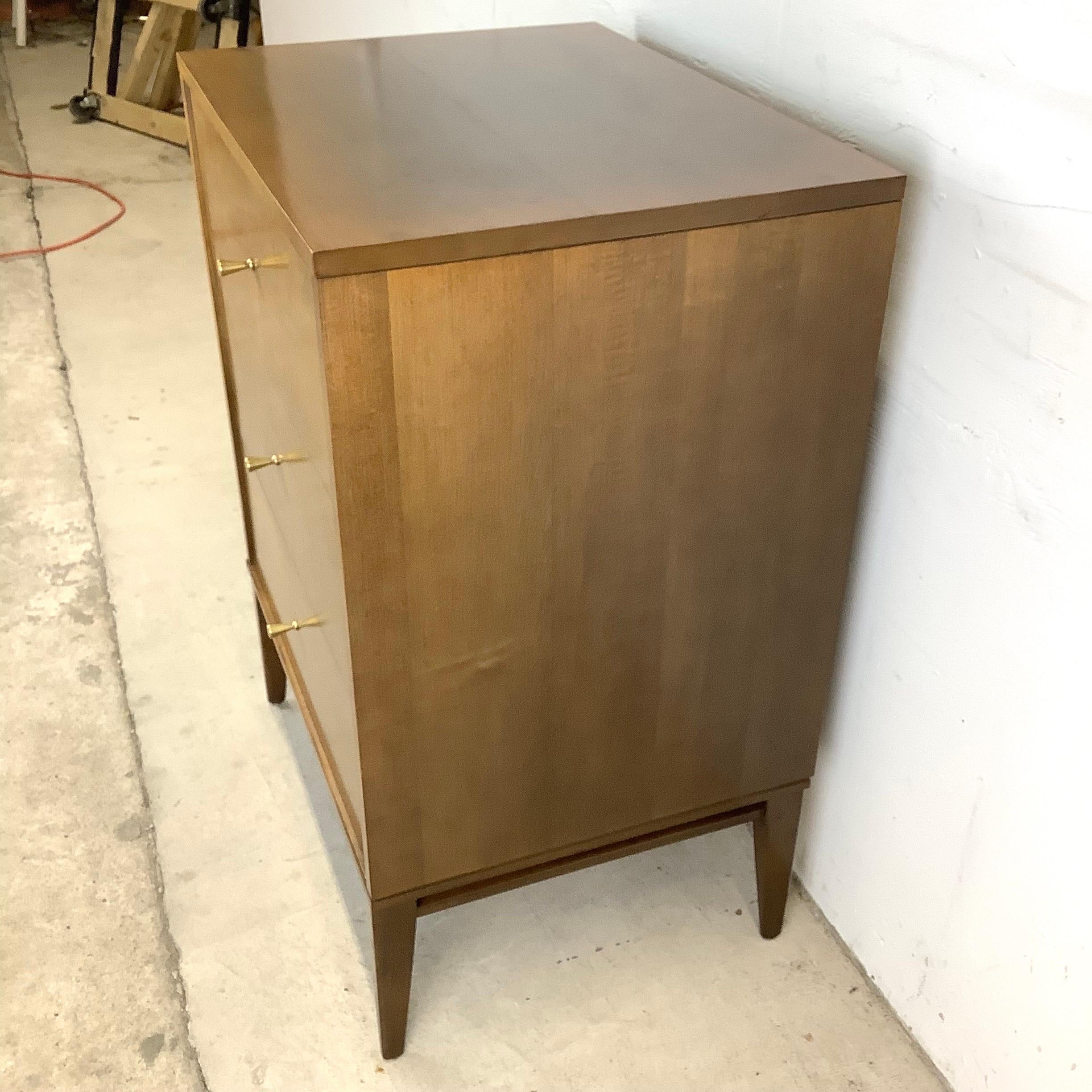 Mid-Century Three Drawer Chest or Nightstand by Paul McCobb For Sale 2