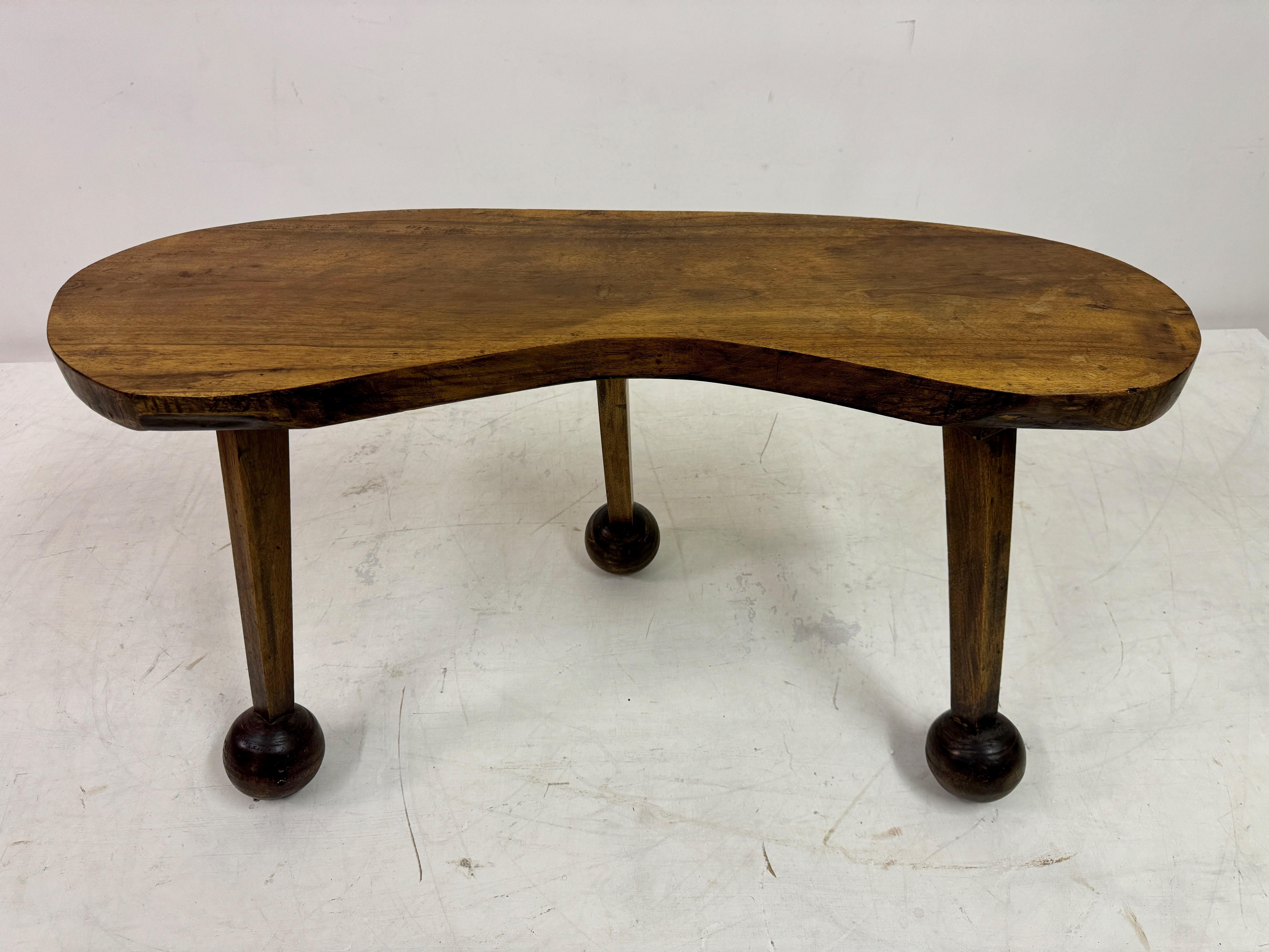 Mid-Century Modern Mid Century Three Legged Coffee Table or Bench For Sale