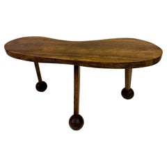 Used Mid Century Three Legged Coffee Table or Bench