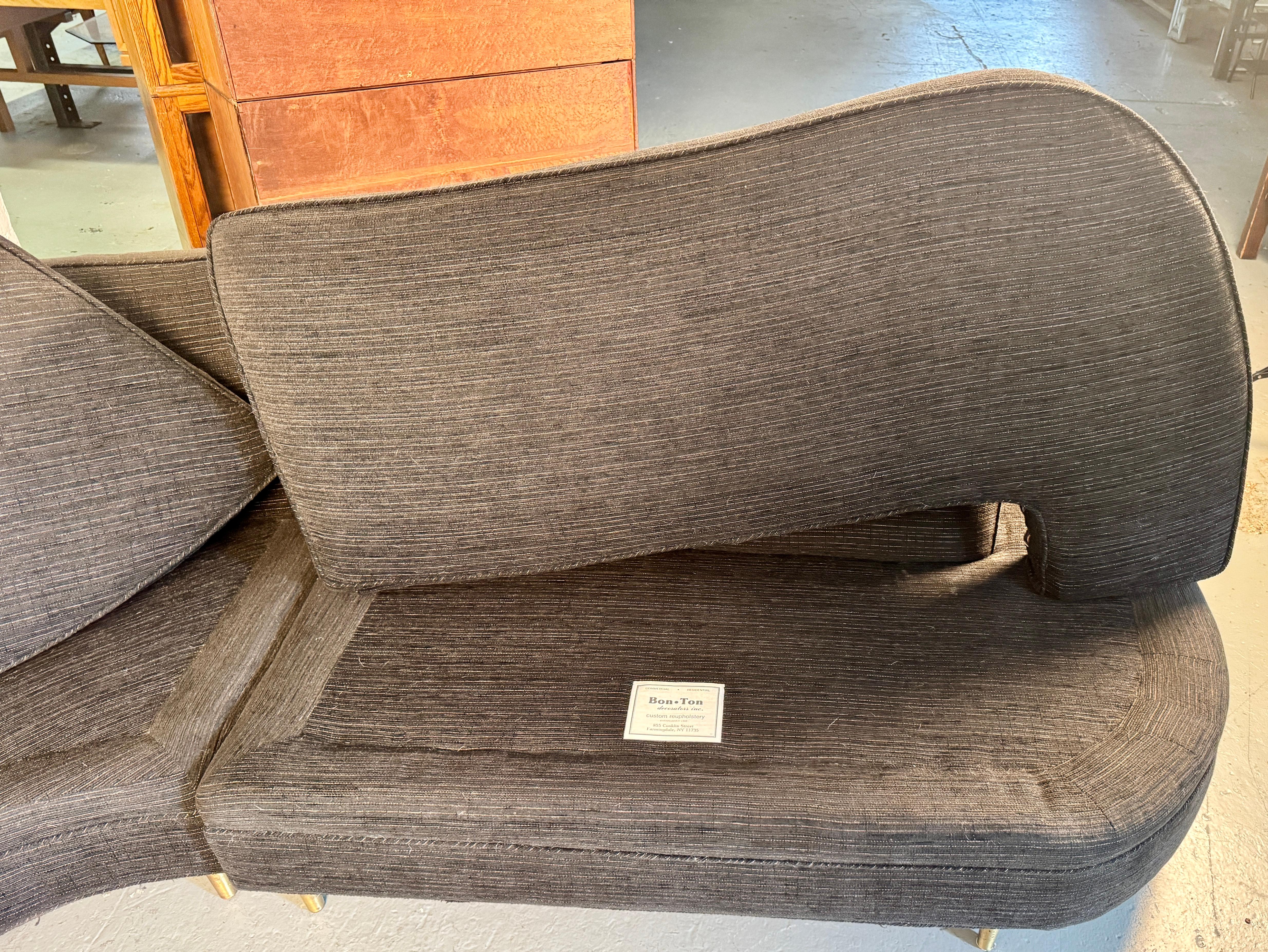 Mid-Century Three Piece Sectional Couch For Sale 1