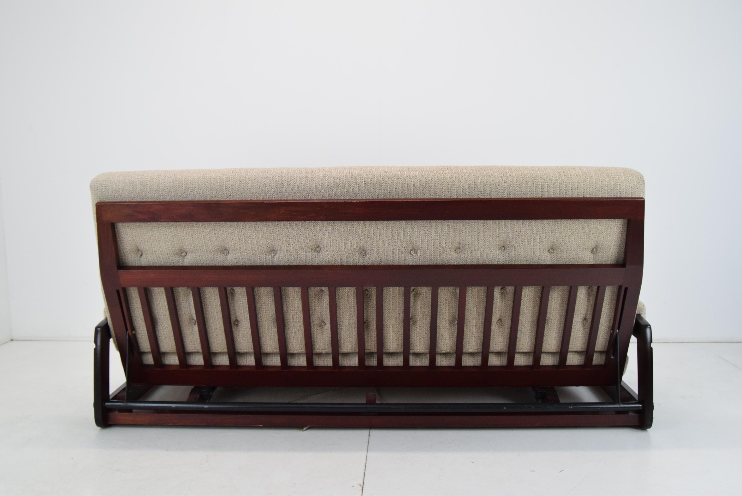 Mid-Century Three Seat Sofa or Daybed, 1980's For Sale 5