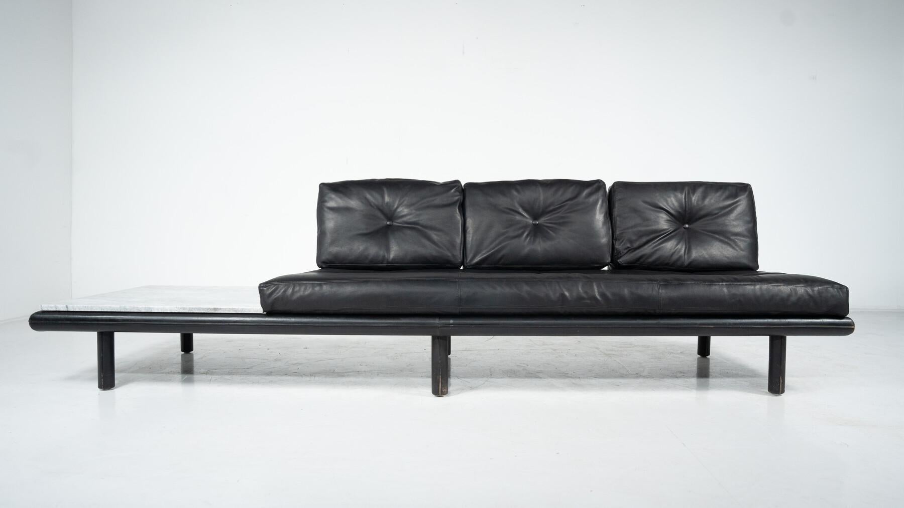 Mid-Century Modern Canapé trois places du milieu du siècle par Franz Köttgen pour Kill International, 1960s en vente