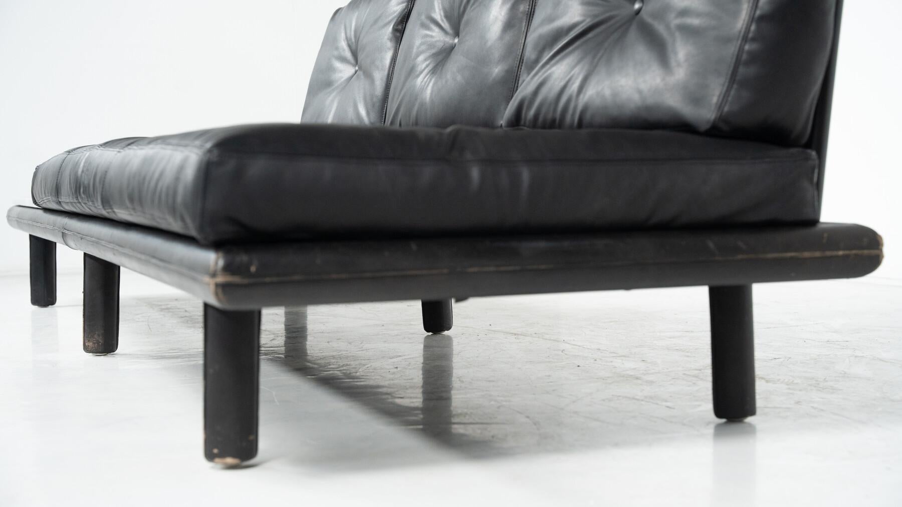 20ième siècle Canapé trois places du milieu du siècle par Franz Köttgen pour Kill International, 1960s en vente